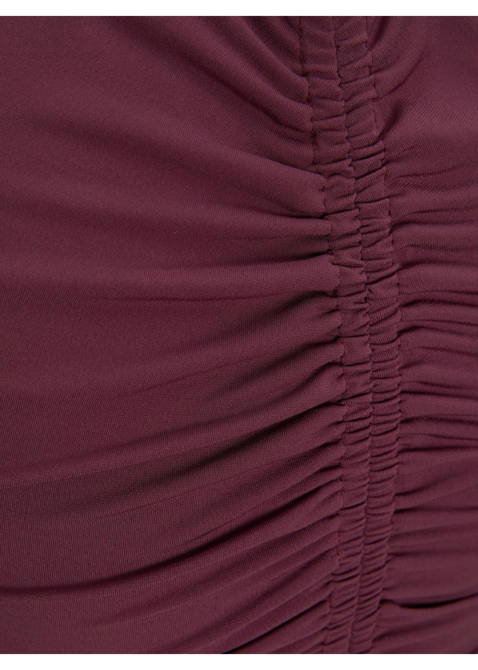 JJXX JXMELIKA LS CROP TEE - GRAPE WINE
