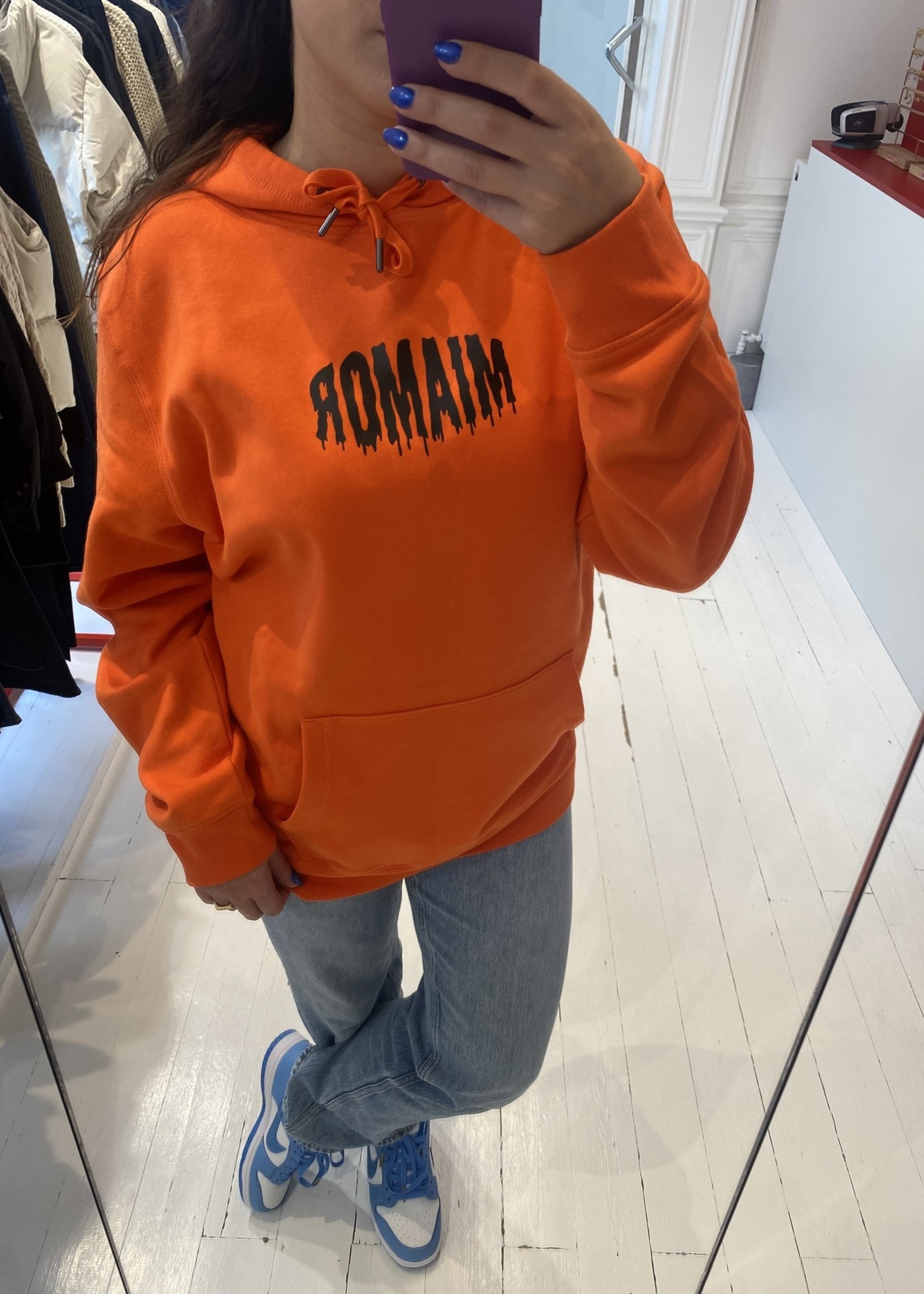 Drippy Miamor Hoodie - Orange