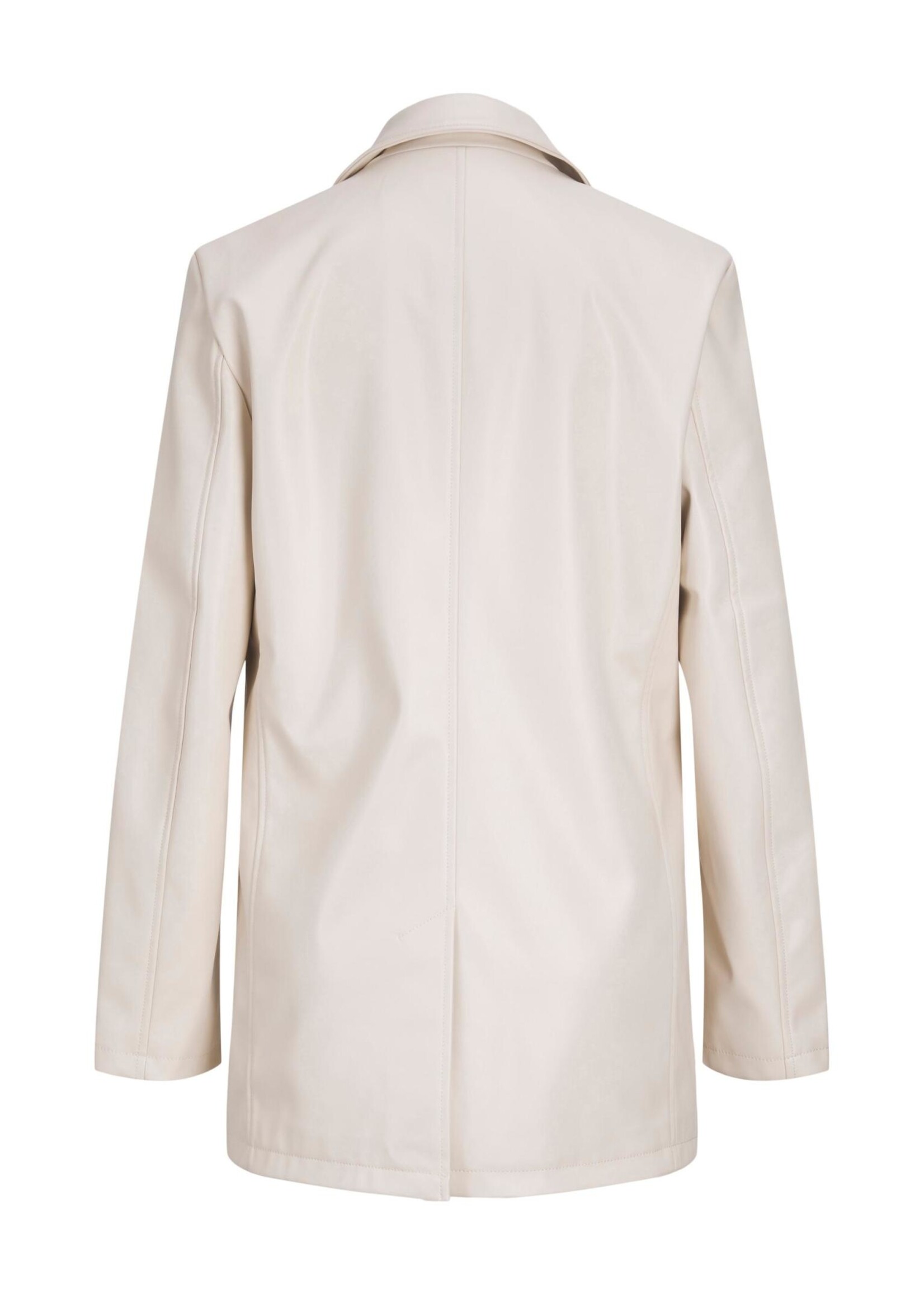 JJXX JXMARY FAUX LEATHER BLAZER - SEEDPEARL
