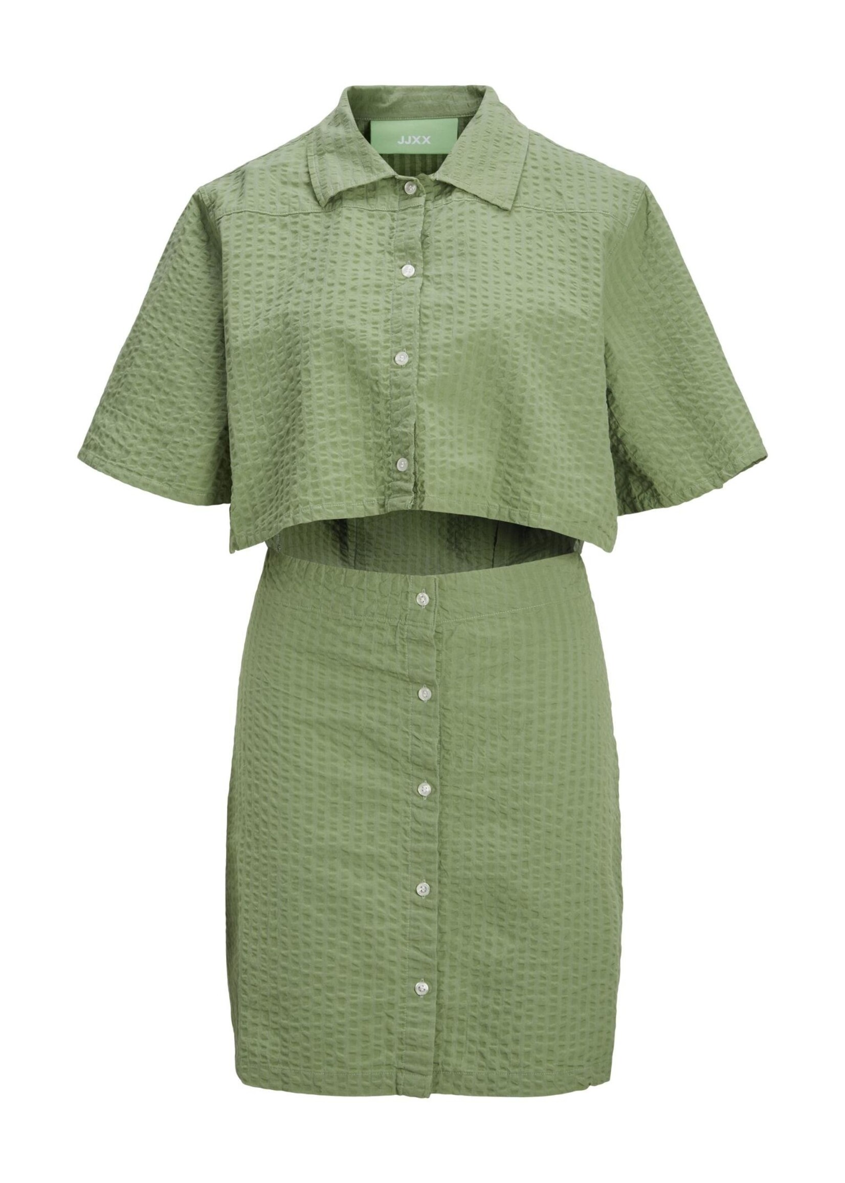 JJXX JXLIVA SHORT DRESS - LODEN FROST