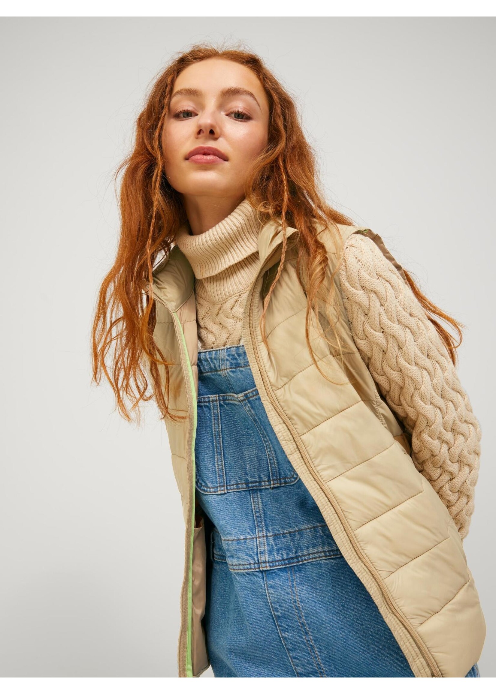 JXNORA LIGHTWEIGHT VEST - INCENSE