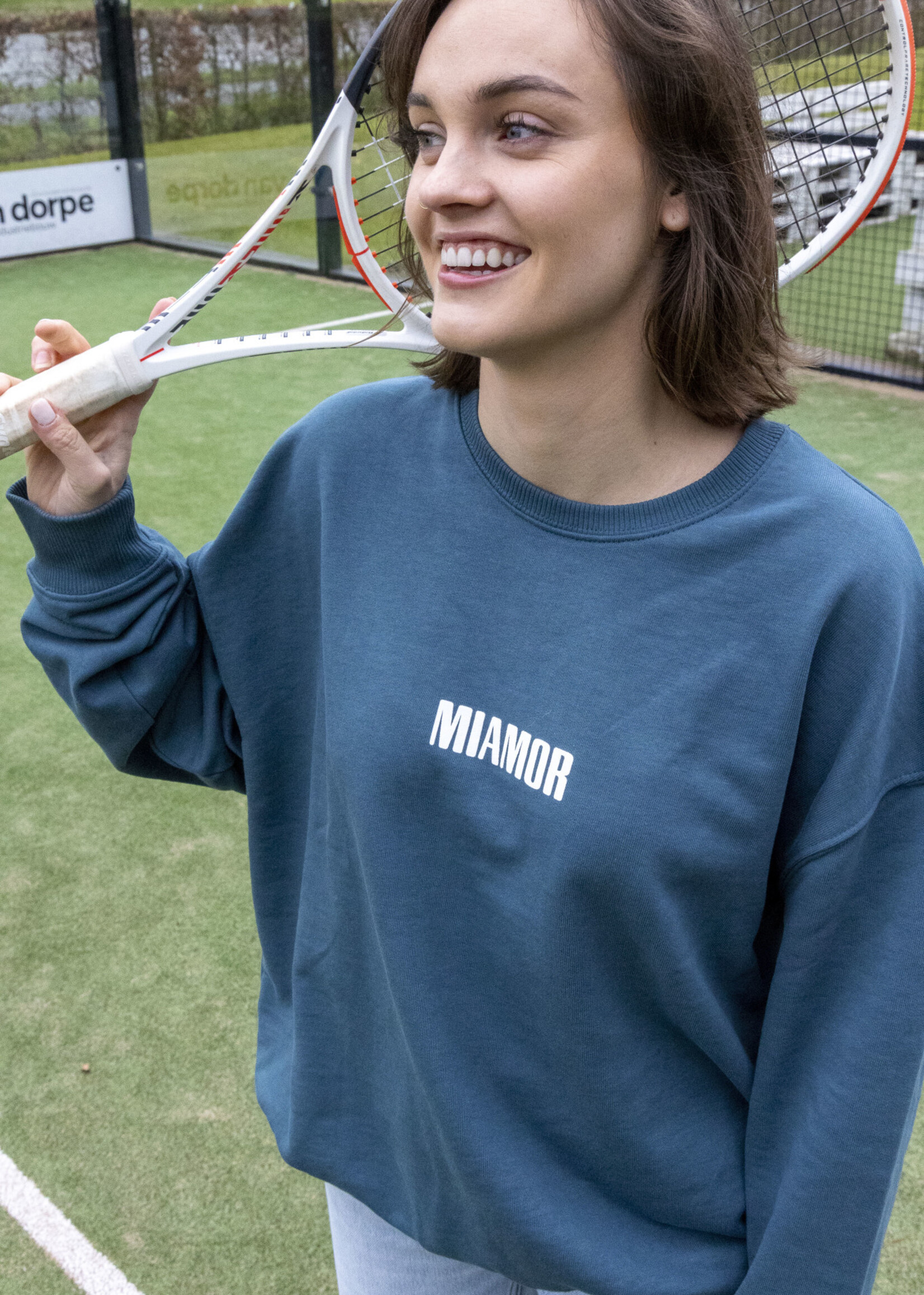 Miamor supreme crew neck - Petrol green