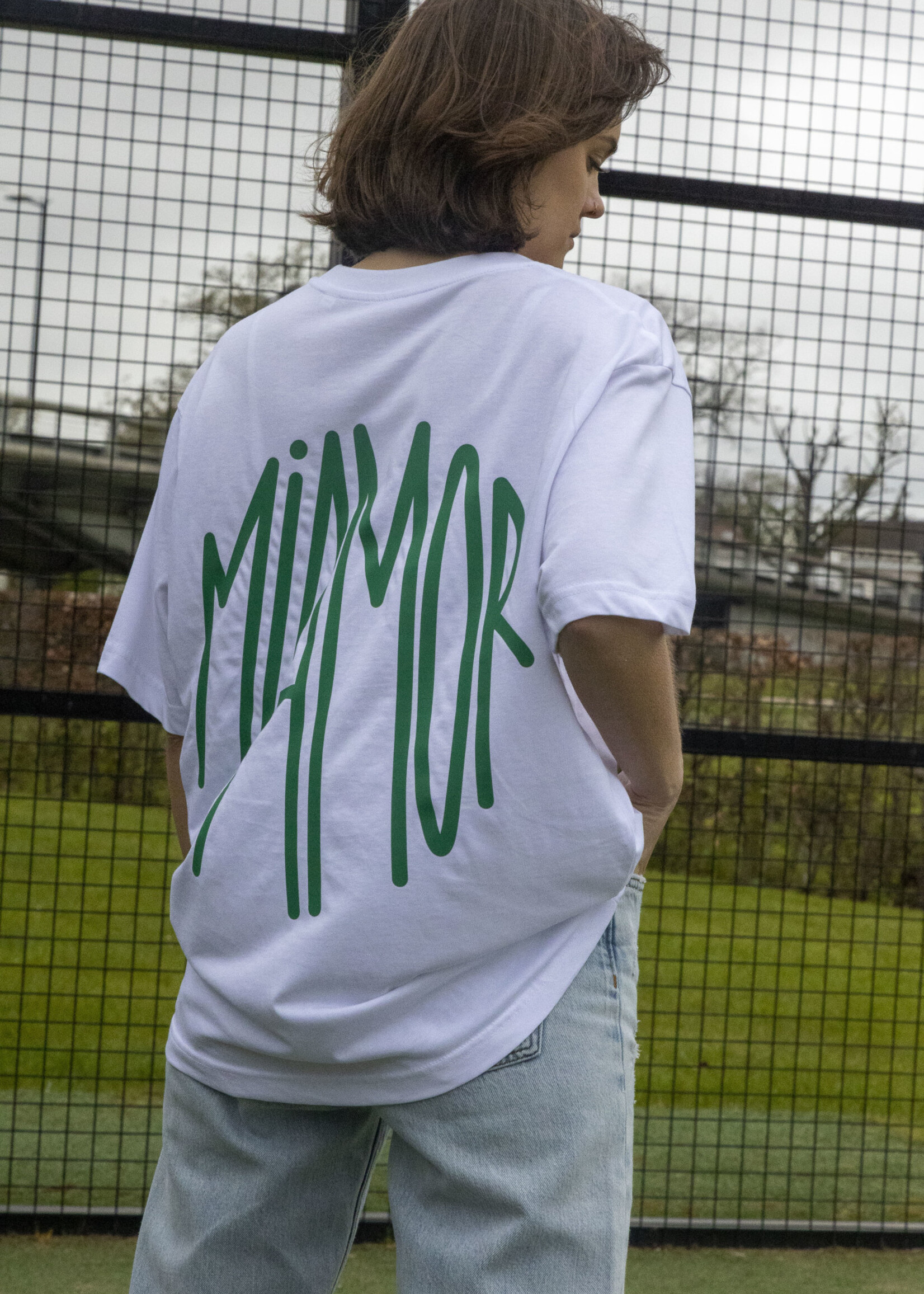 Miamor Unisex Tee White - Green