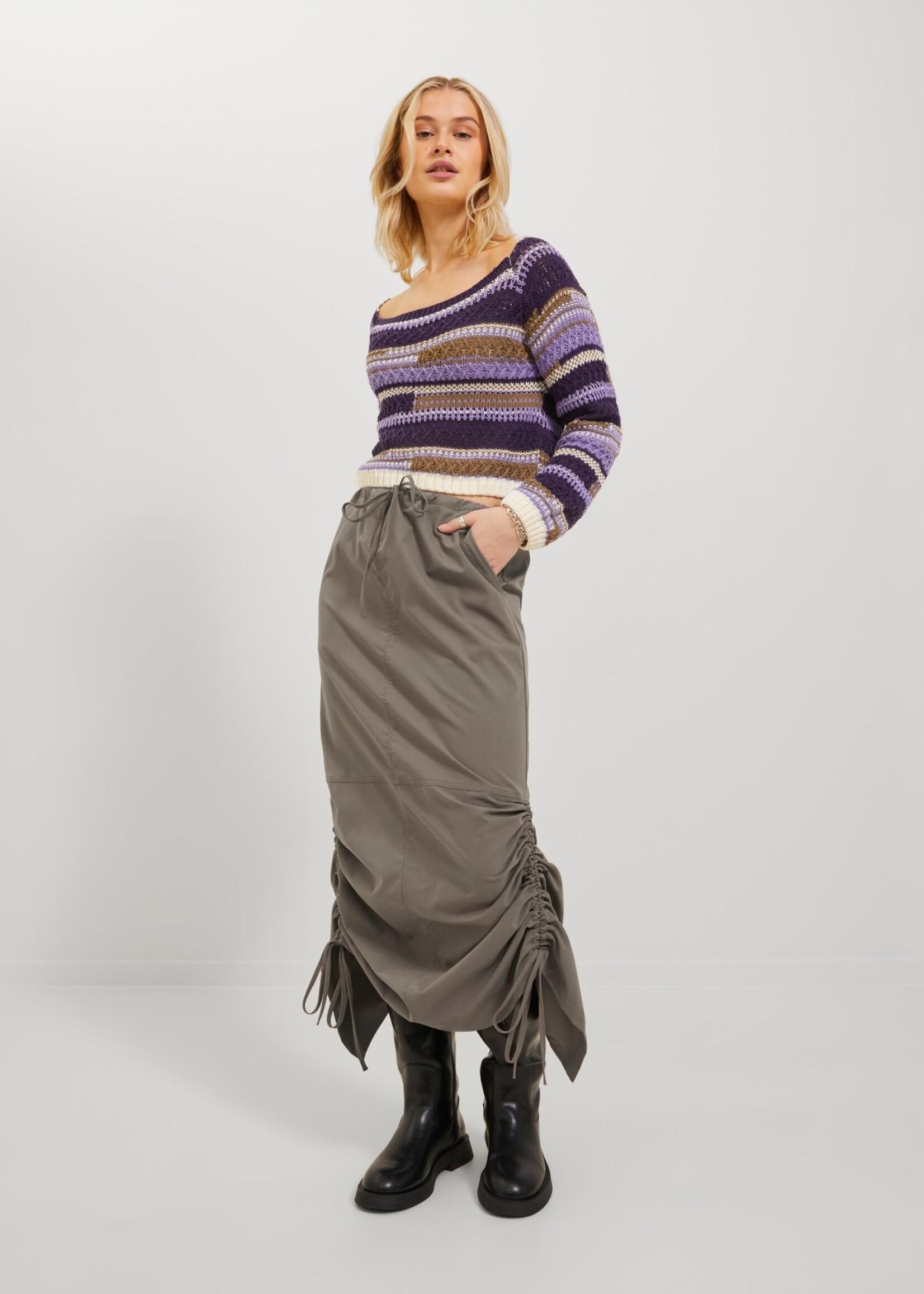 JJXX JXNORI LONG SKIRT - MOREL