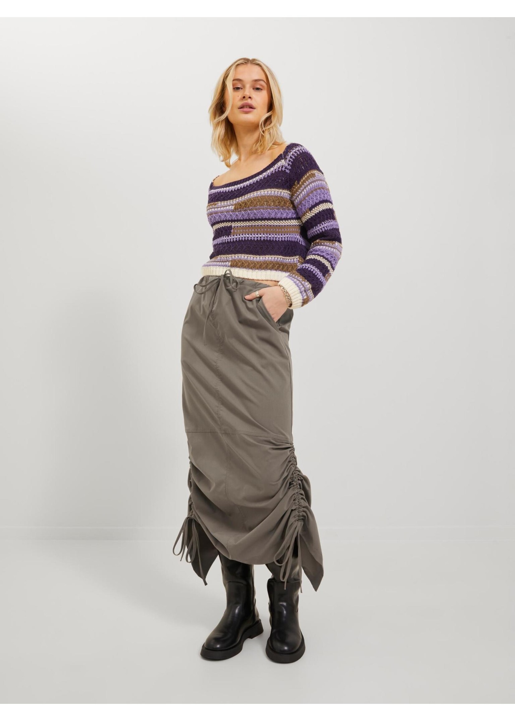 JJXX JXNORI LONG SKIRT - MOREL