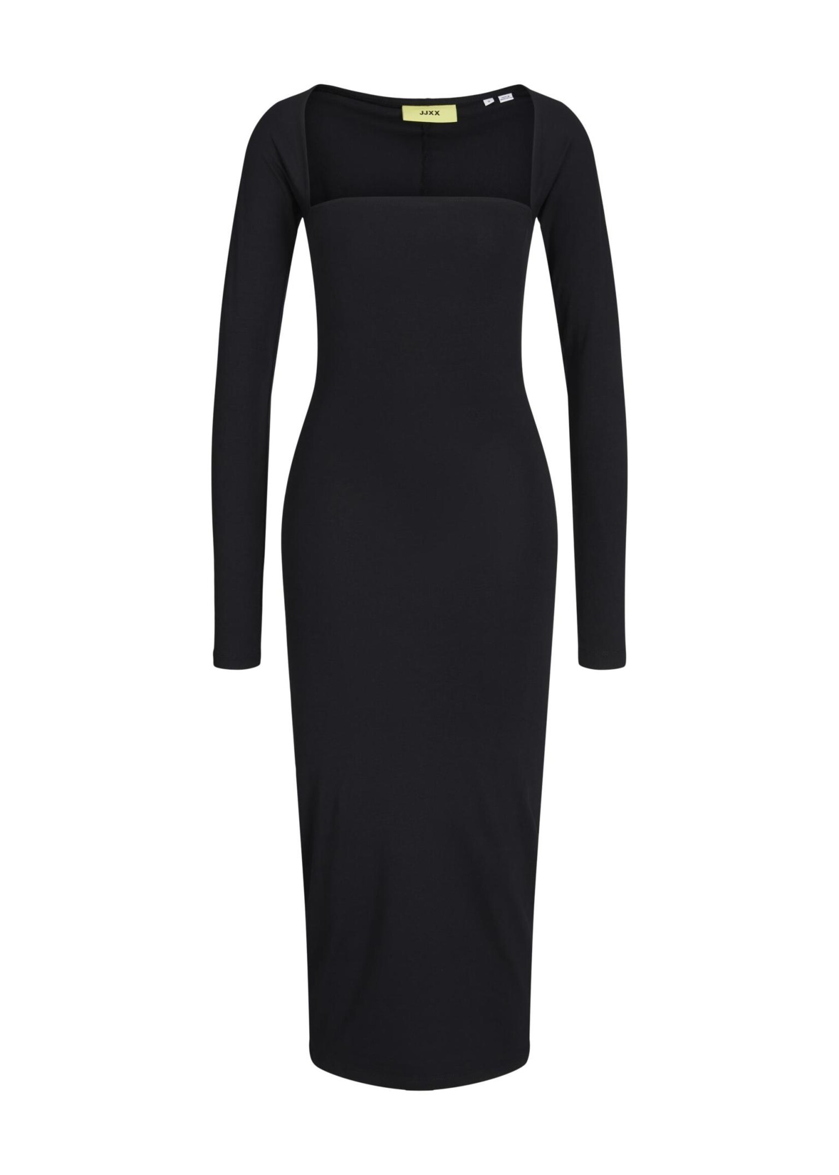 JXELEANOR STRETCH DRESS - BLACK