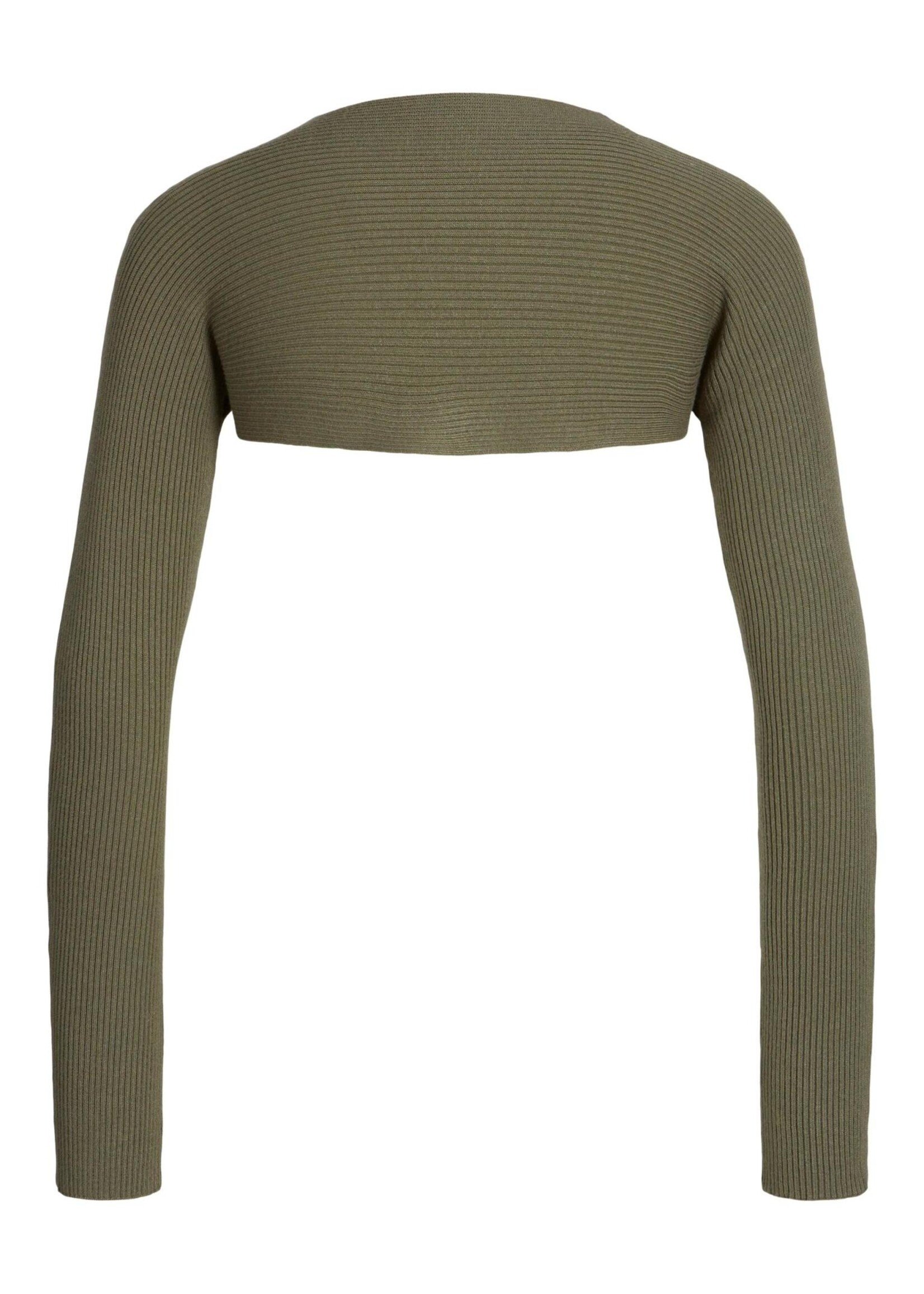 JXSELINA BOLERO KNIT - DUSTY OLIVE