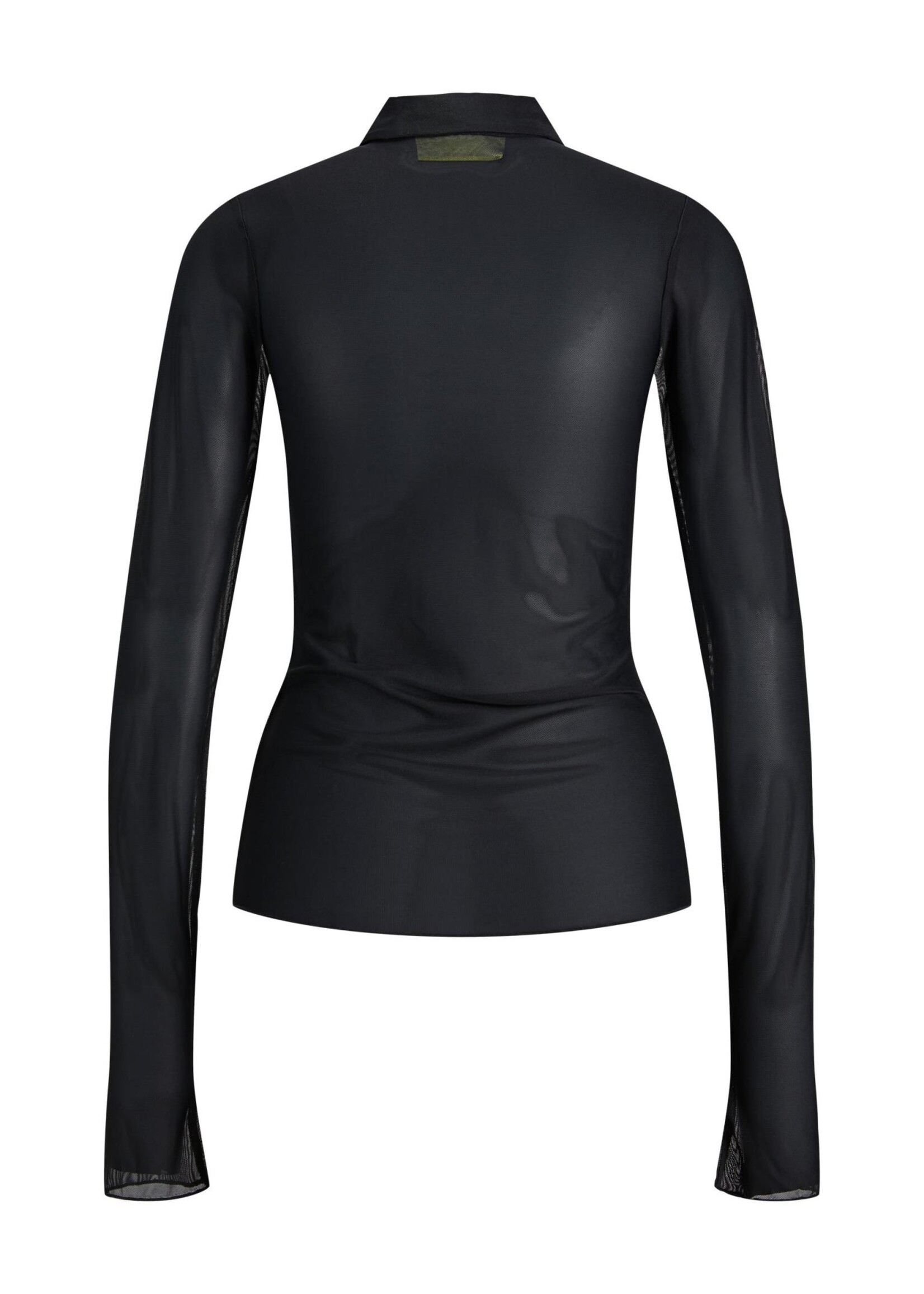 JXCATRIN MESH SHIRT - BLACK