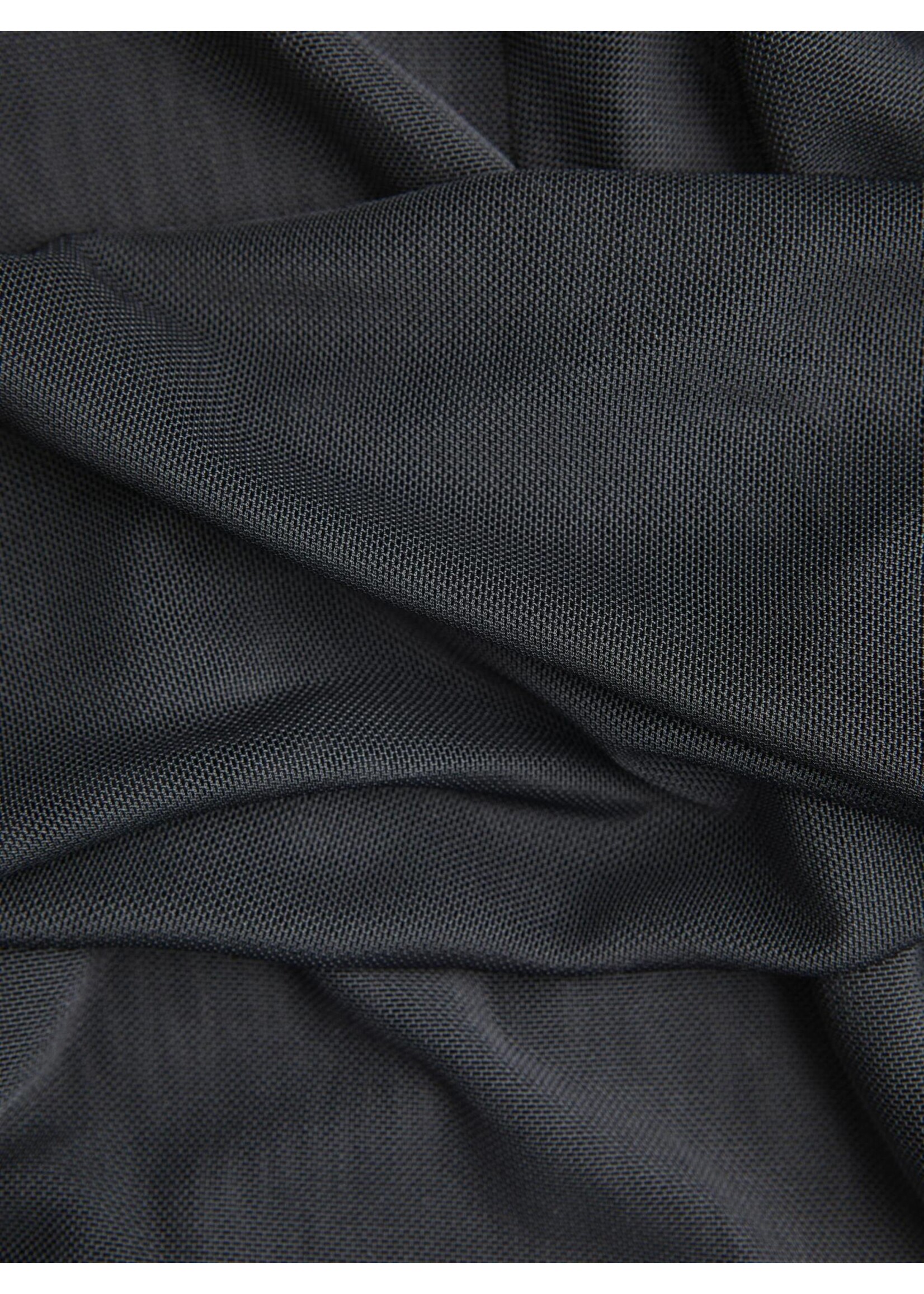 JXCATRIN MESH SHIRT - BLACK