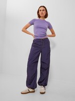 JJXX JXSALLY WIDE PANTS - PURPLE VELVET