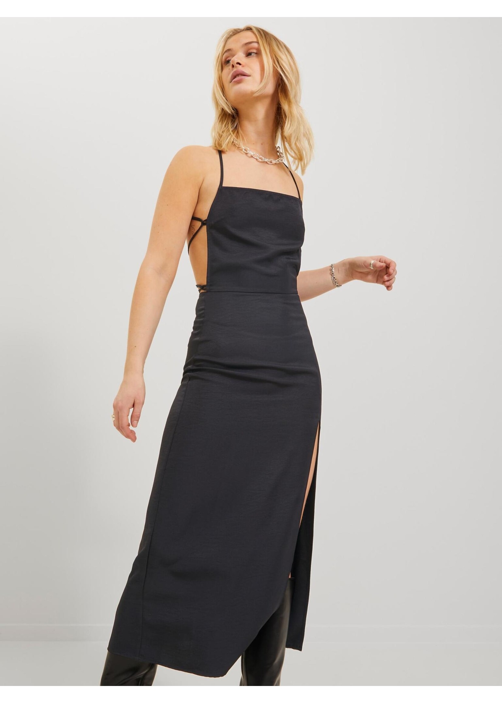 JXKATE STRAP DRESS - BLACK
