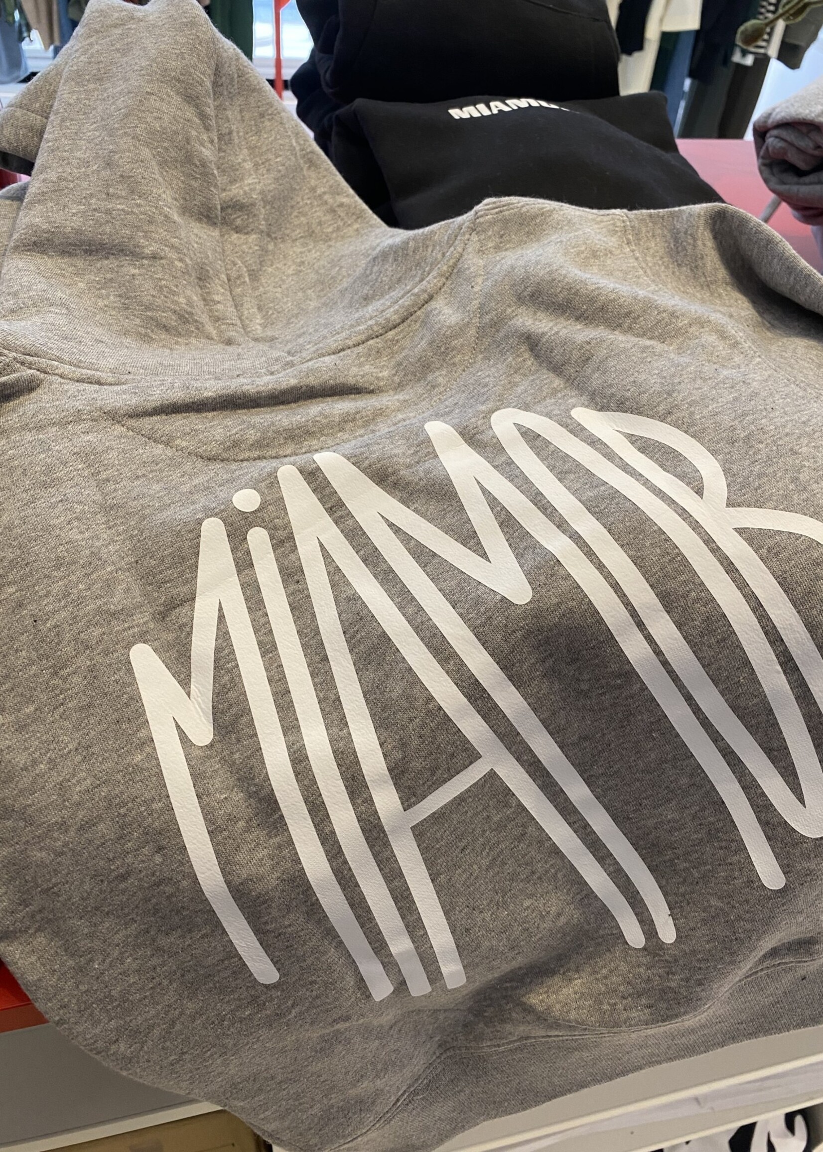 Mini Miamor Hoodie - Grey White