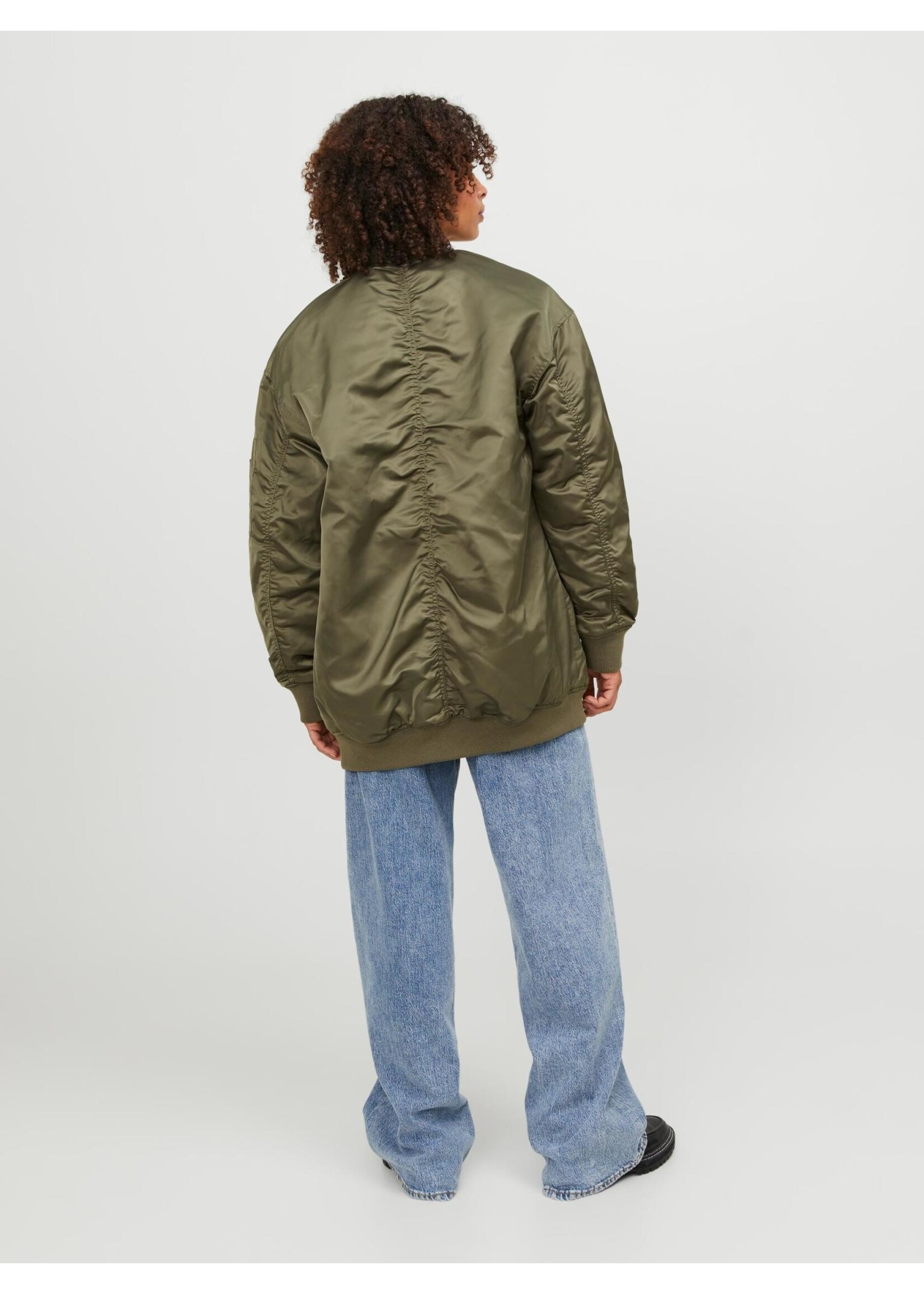 JJXX JXHAILEY LONG BOMBER - DUSTY OLIVE