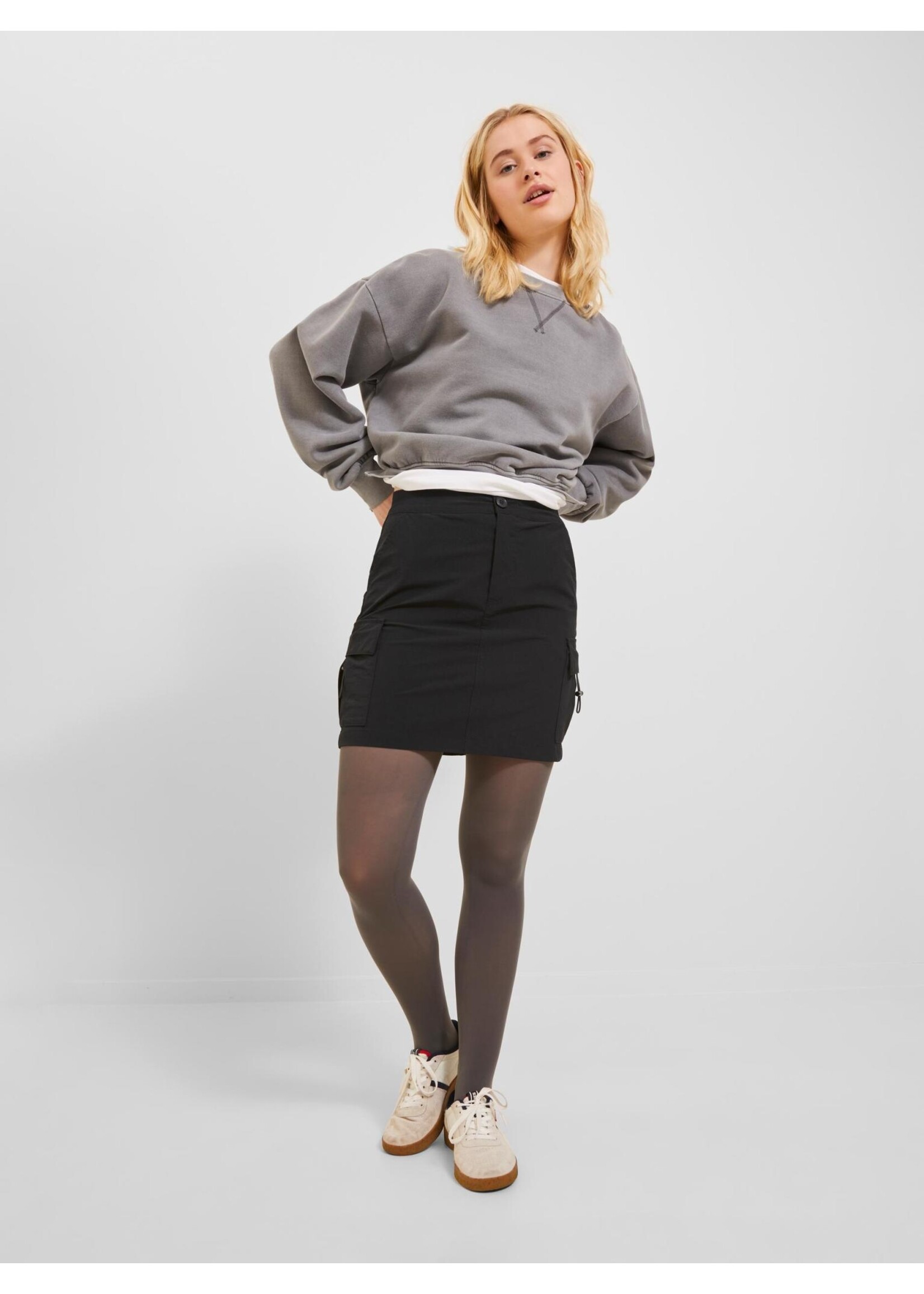 JJXX JXHINT CARGO SKIRT - BLACK
