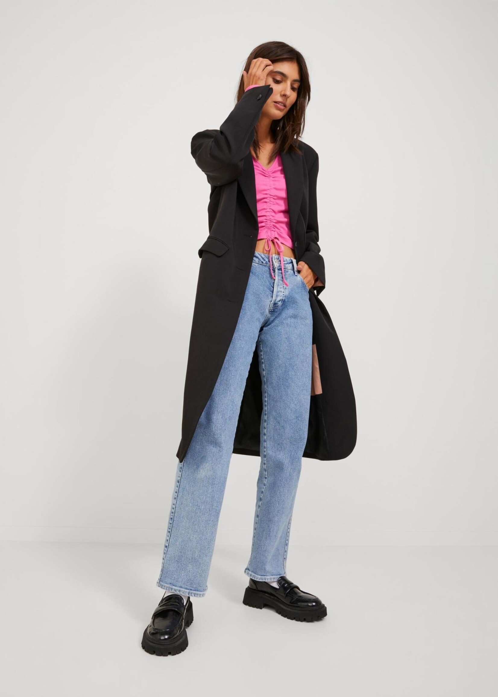 JJXX JXLUNA OVERSIZED BLACK BLAZER