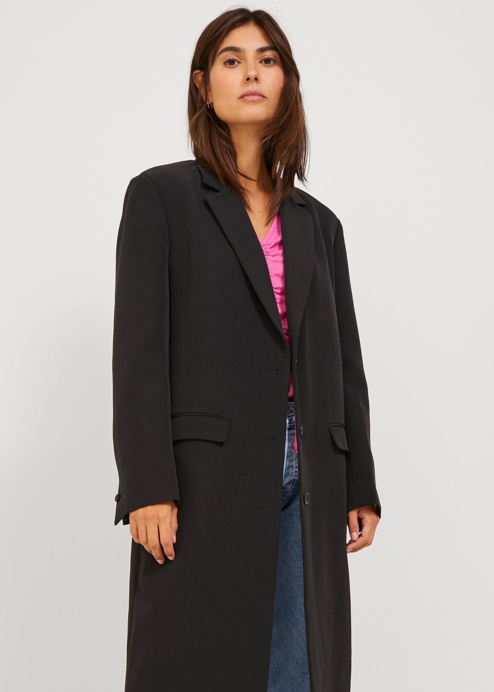 JJXX JXLUNA OVERSIZED BLACK BLAZER