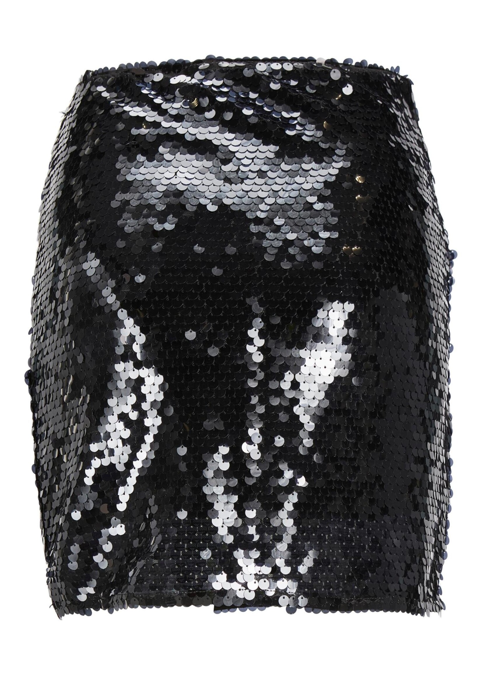 JJXX JXAVA SEQUIN SHORT SKIRT - BLACK