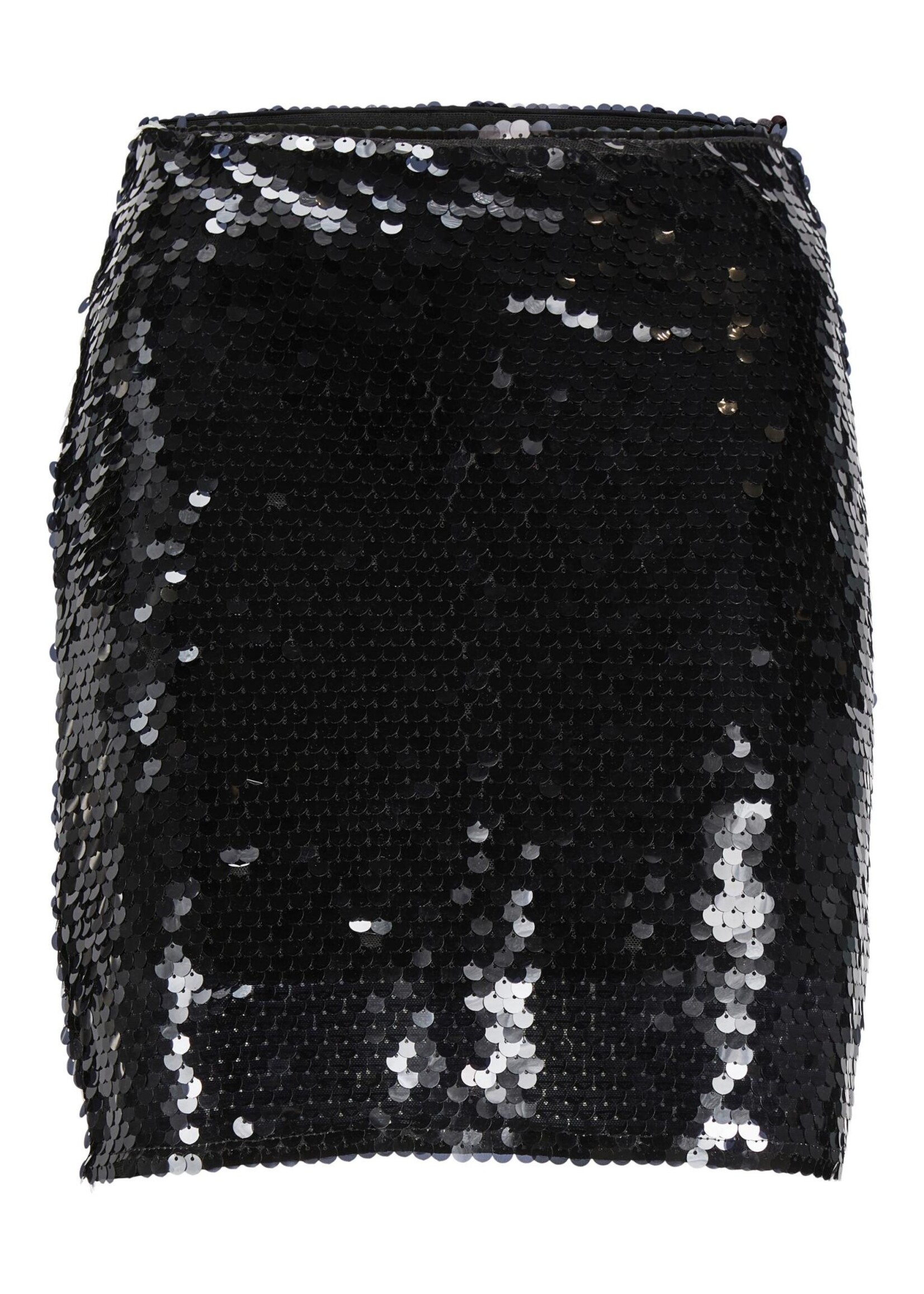 JJXX JXAVA SEQUIN SHORT SKIRT - BLACK