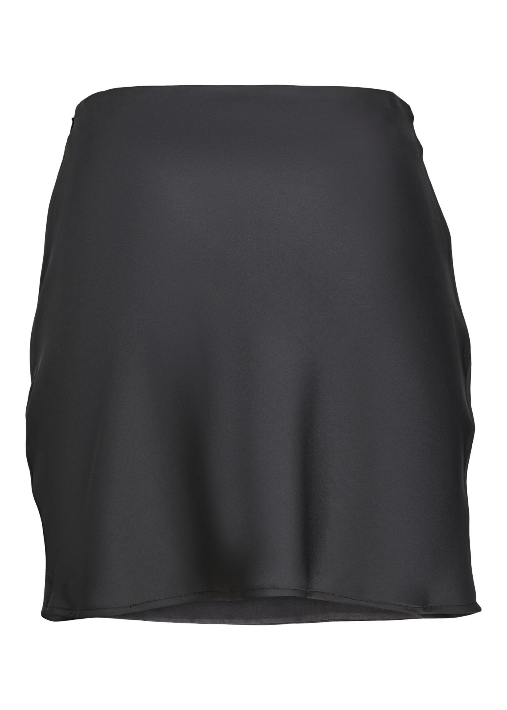 JJXX JXKIMMIE SHORT SATIN SKIRT - BLACK