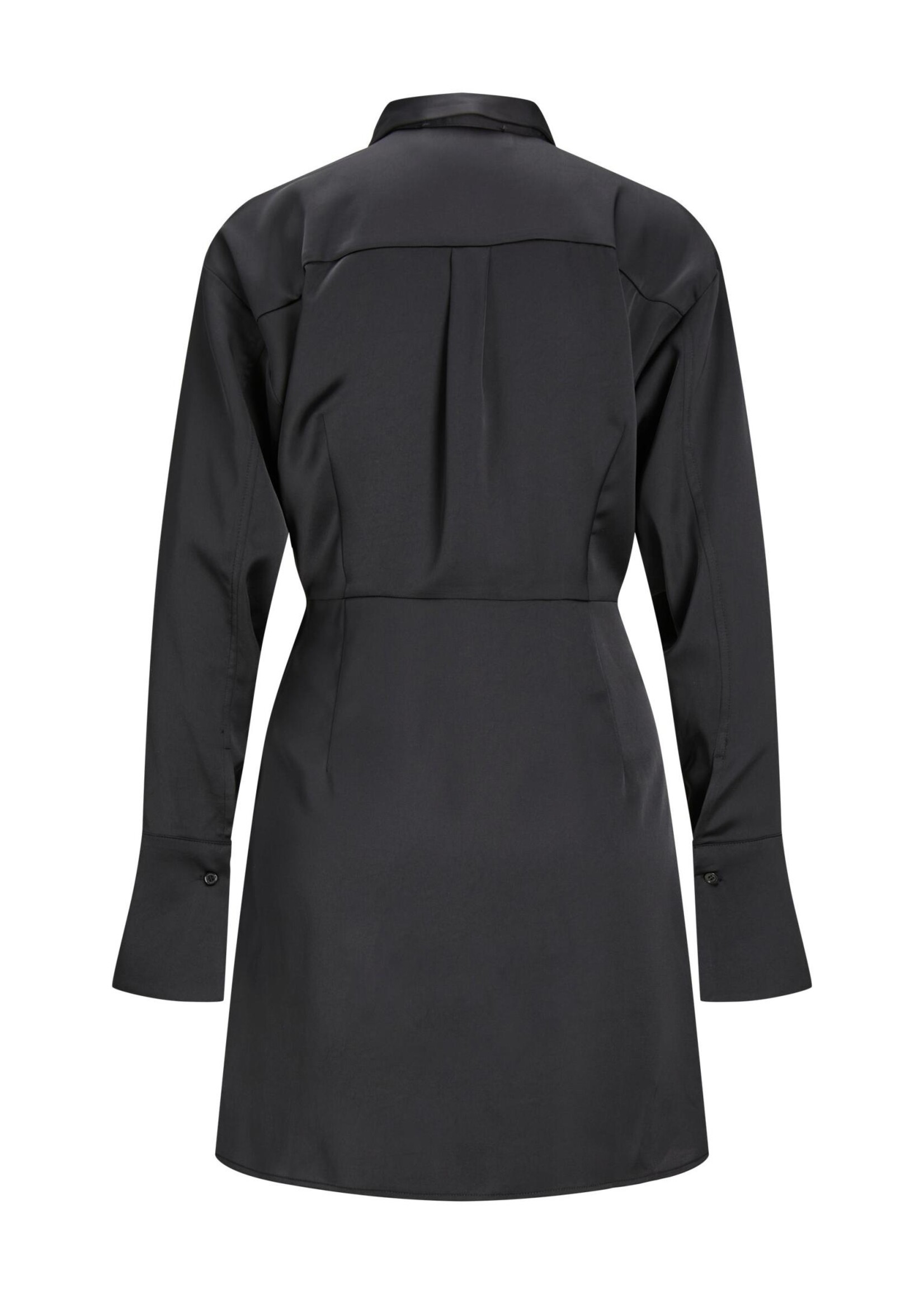 JJXX JXKIMMIE SATIN DRESS - BLACK