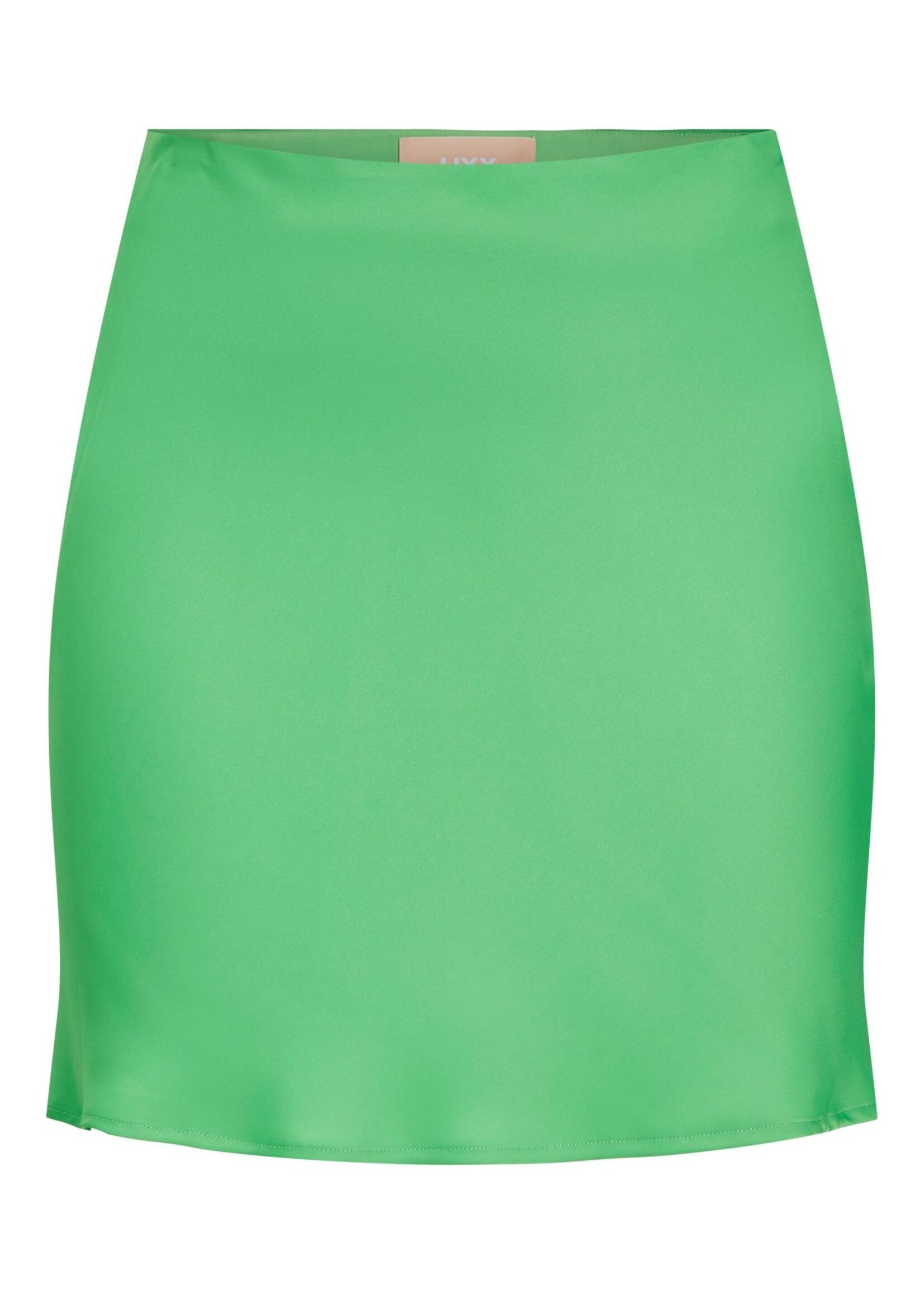 JJXX JXKIMMIE SHORT SATIN SKIRT - CLASSIC GREEN