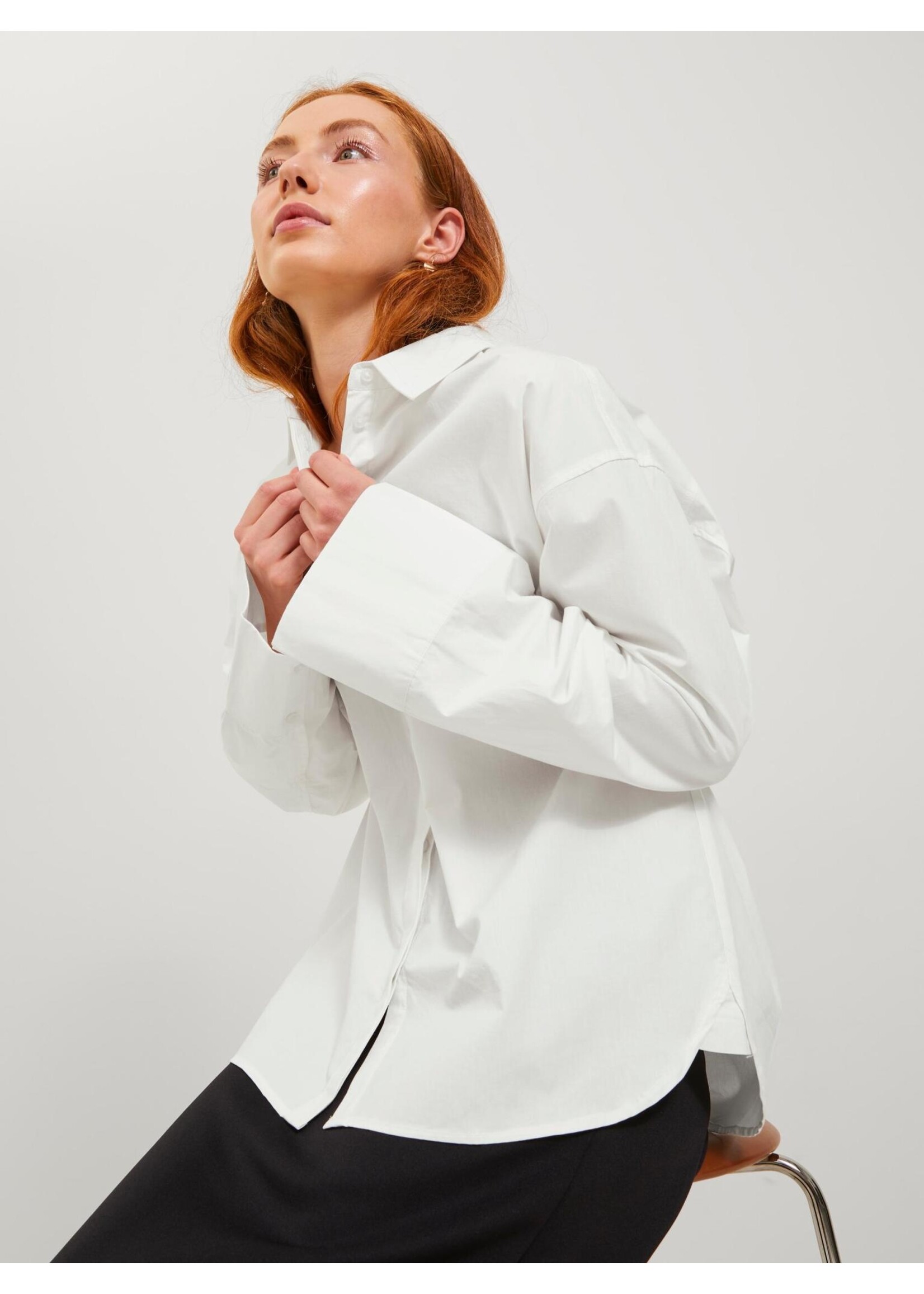 JJXX JXSIENNA SHIRT - WHITE