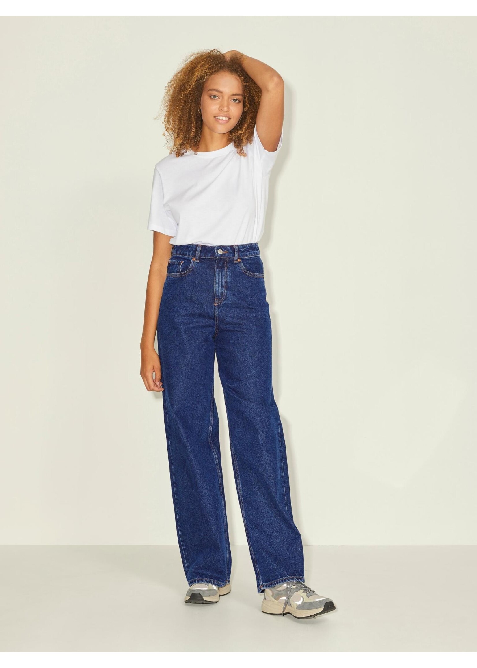 JXTOKYO WIDE HW DENIM MR6001 - DARK BLUE