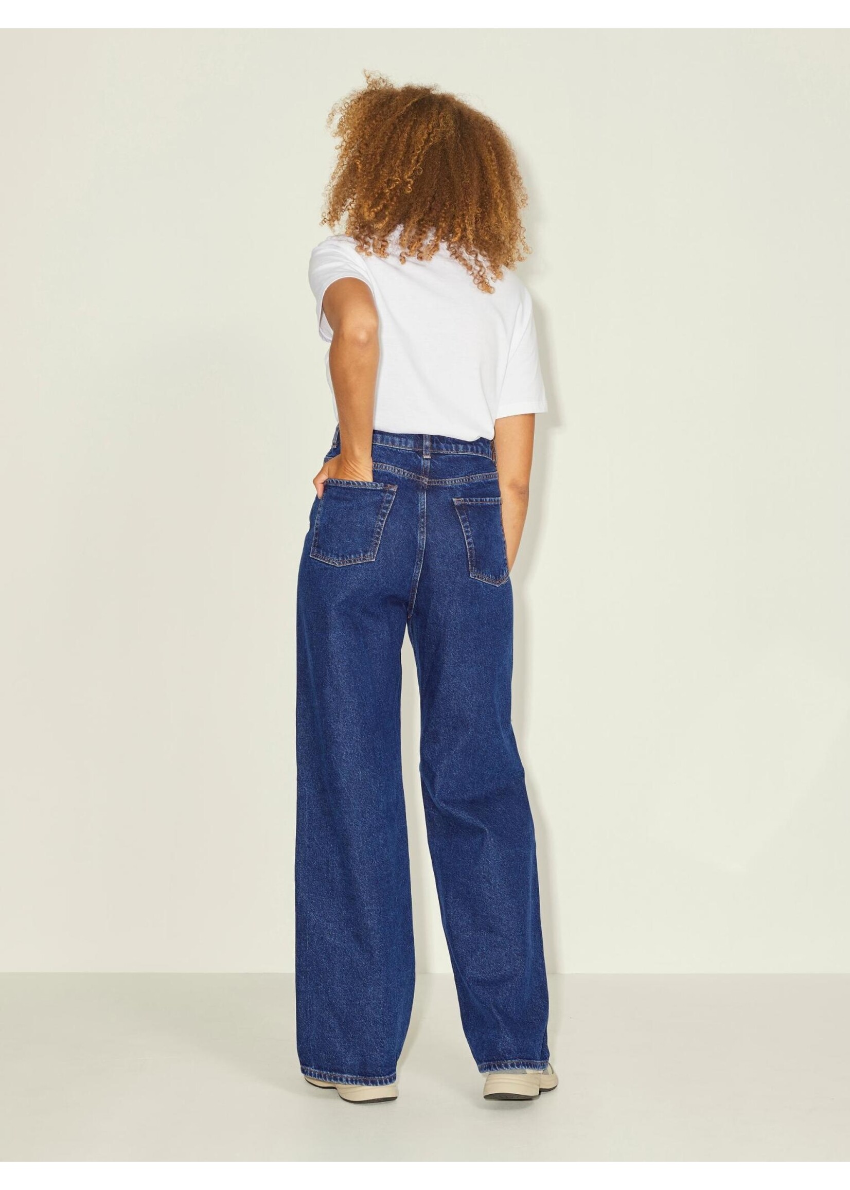 JXTOKYO WIDE HW DENIM MR6001 - DARK BLUE