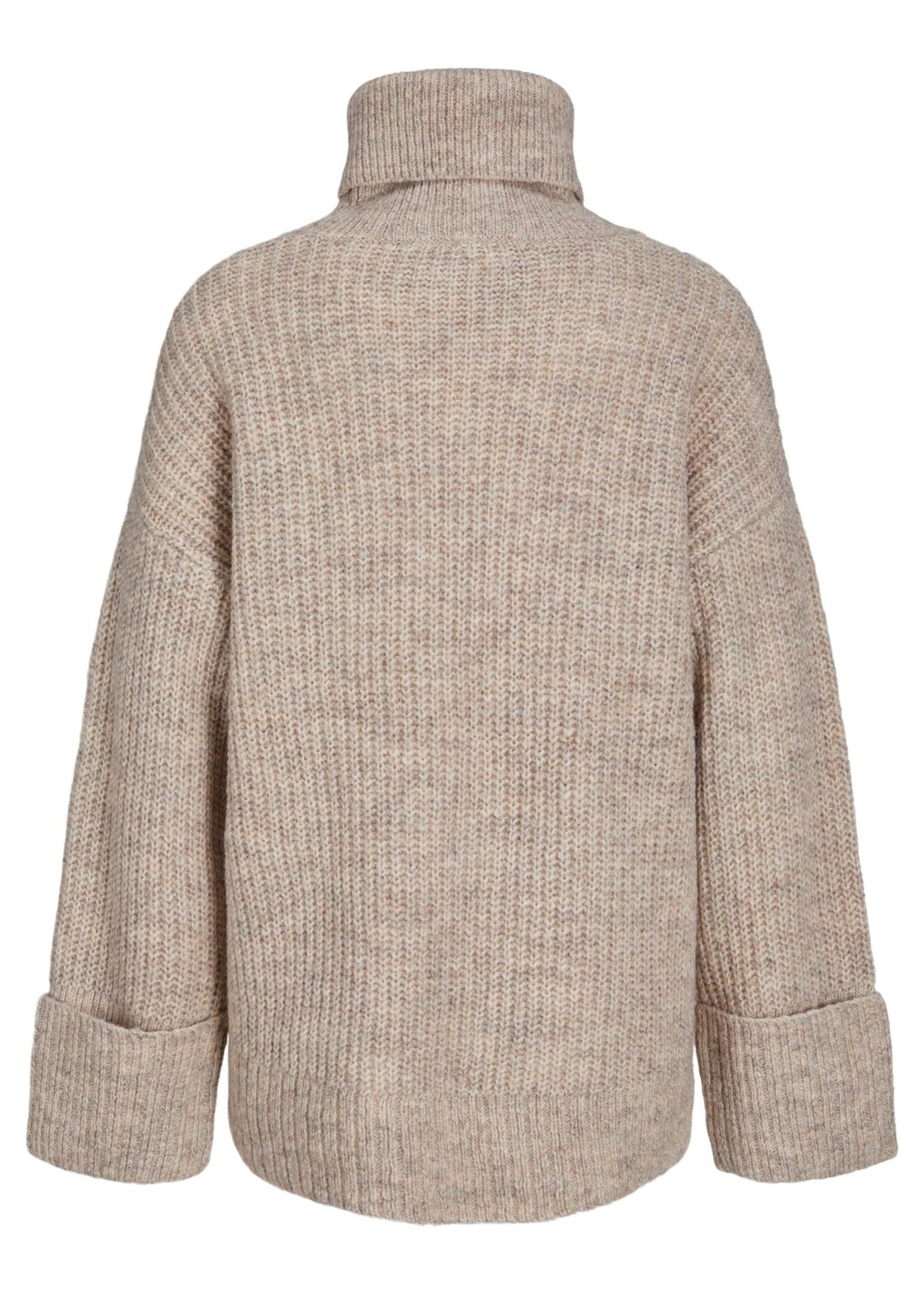 JJXX JXELLINORA ROLL NECK KNIT - CLOUD DANCER