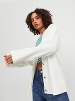 JXLEXI TWIST CARDIGAN KNIT - SNOW WHITE