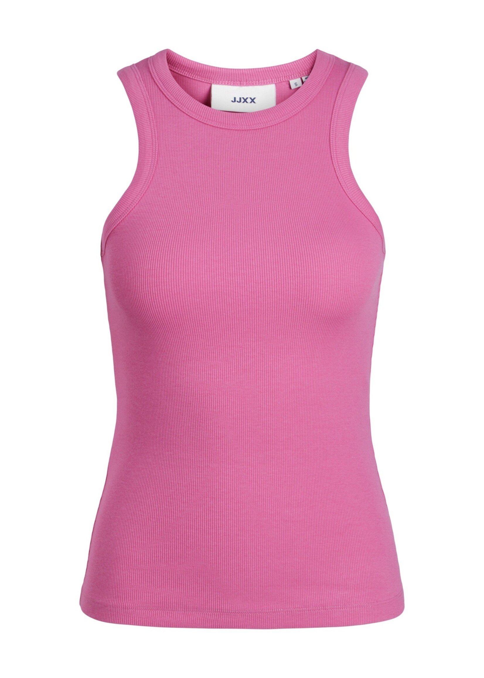 JJXX JXFOREST RIB TOP - CARMINE ROSE