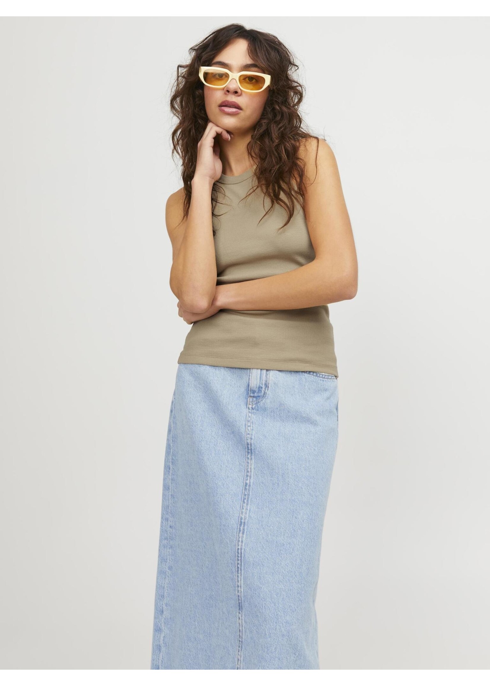 JXFOREST RIB TOP - INCENSE