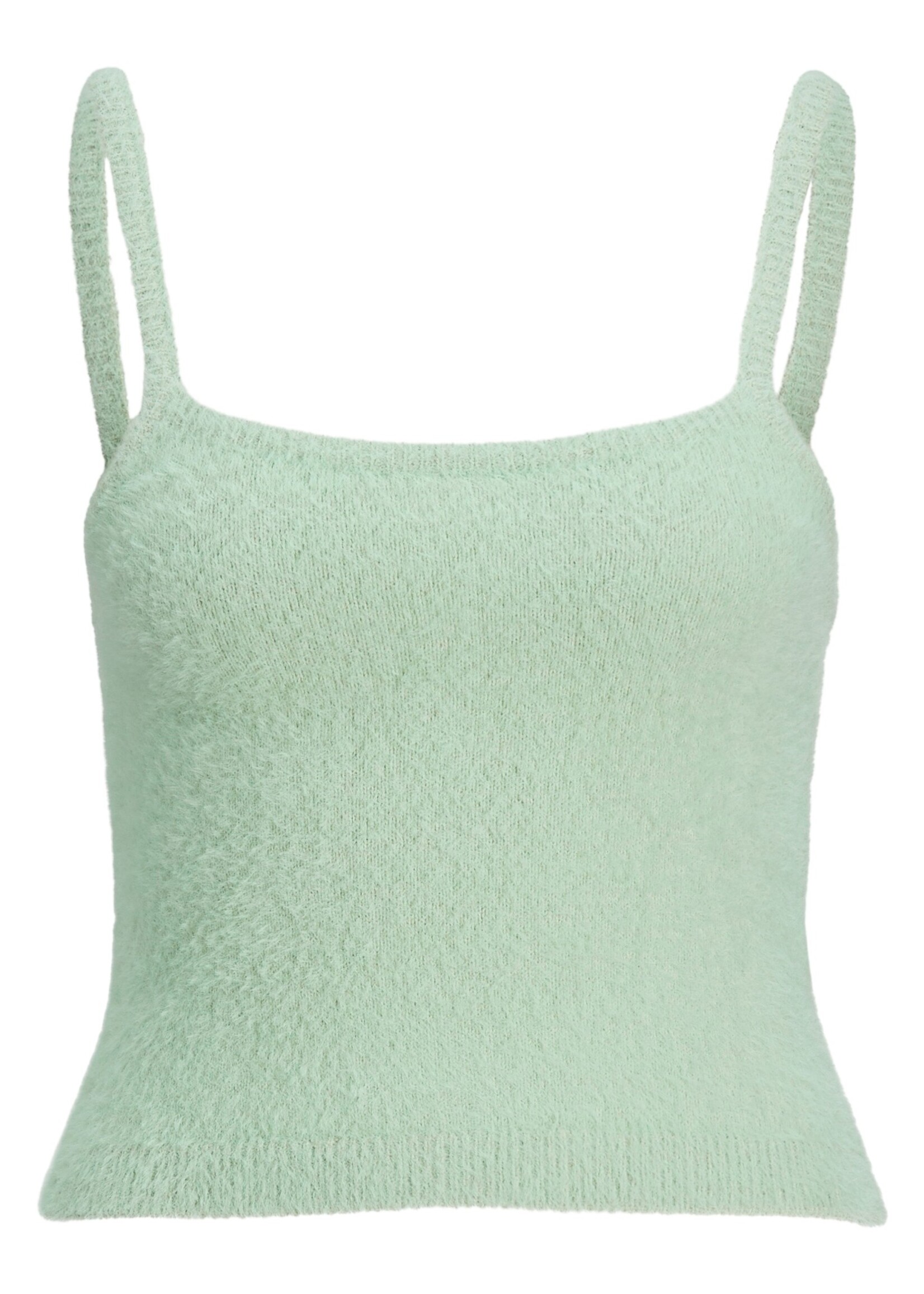 JJXX JXOLIVIA TOP KNIT - GRAYED JADE