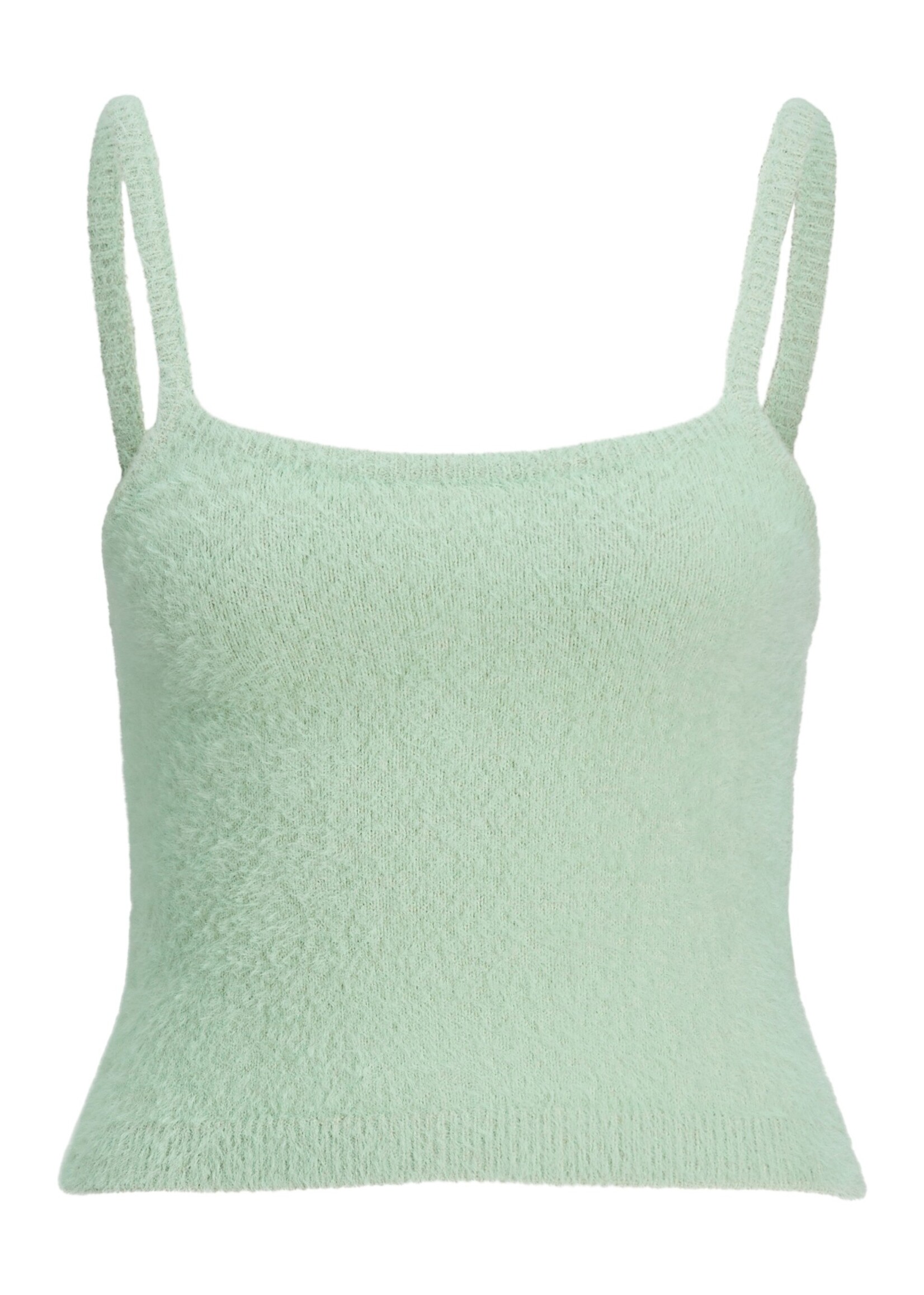 JJXX JXOLIVIA TOP KNIT - GRAYED JADE
