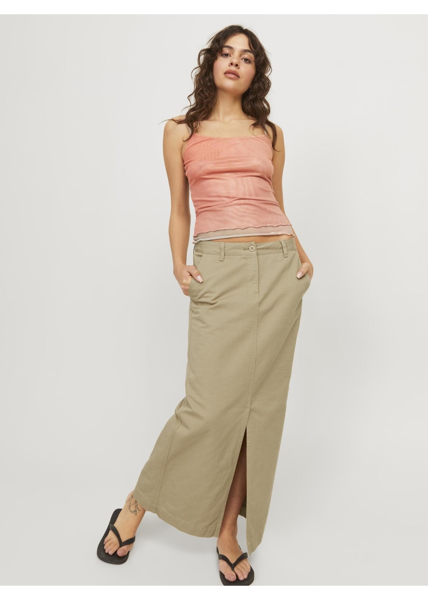 JJXX JXMADDY LONG MW SKIRT - INCENSE