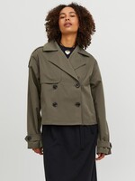 JJXX JXCARLIE SHORT TRENCHCOAT - DUSTY OLIVE