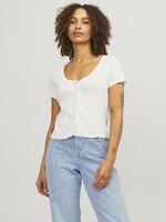 JJXX JXLUCINDA TEE - BLANC DE BLANC