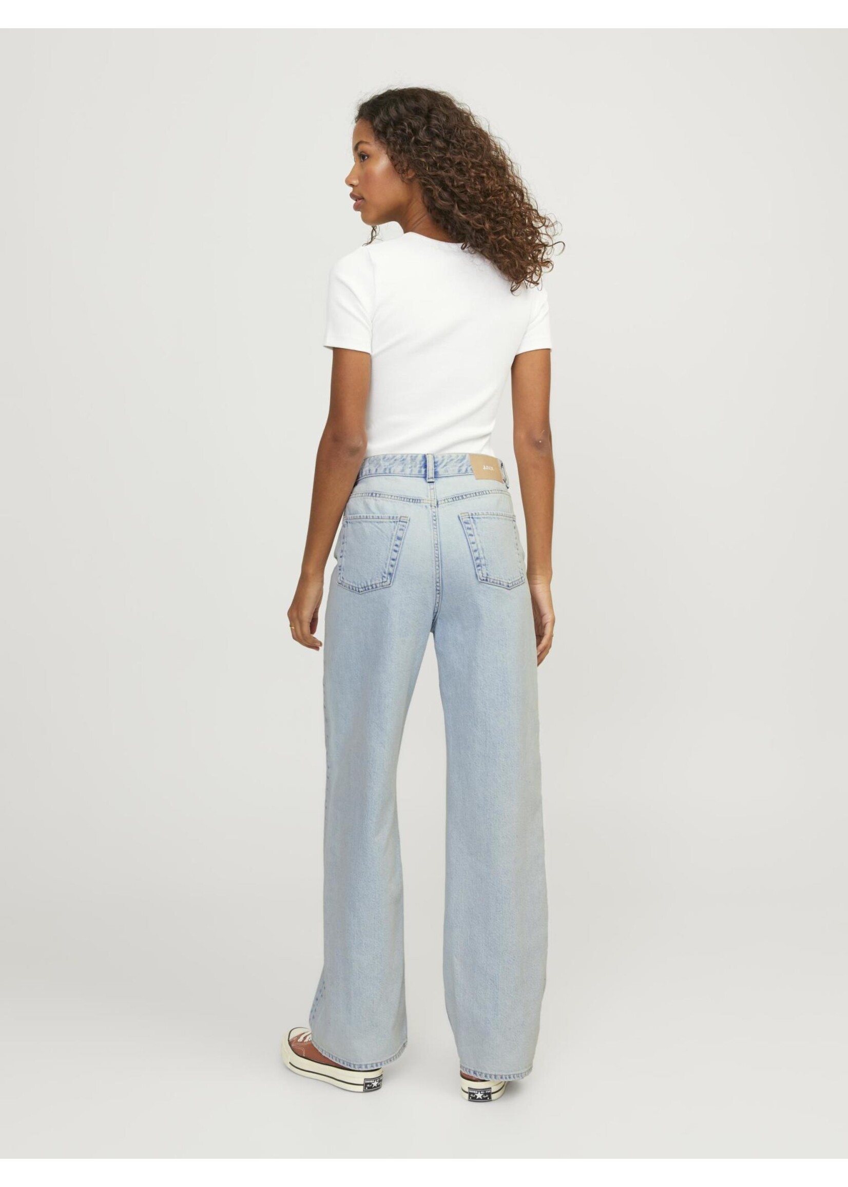 JXTOKYO WIDE HW JEANS R6084 - LIGHT BLUE DENIM