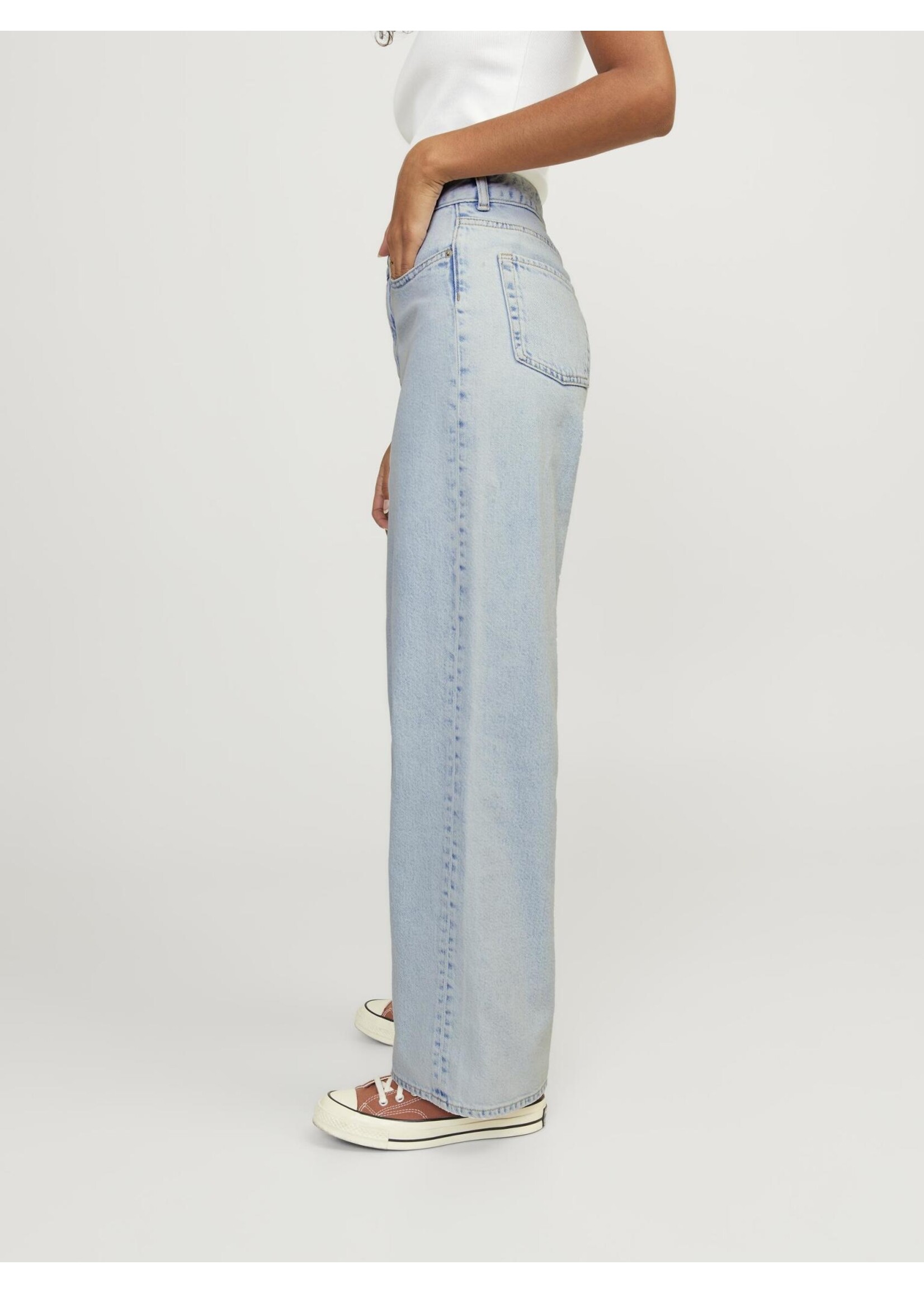JXTOKYO WIDE HW JEANS R6084 - LIGHT BLUE DENIM