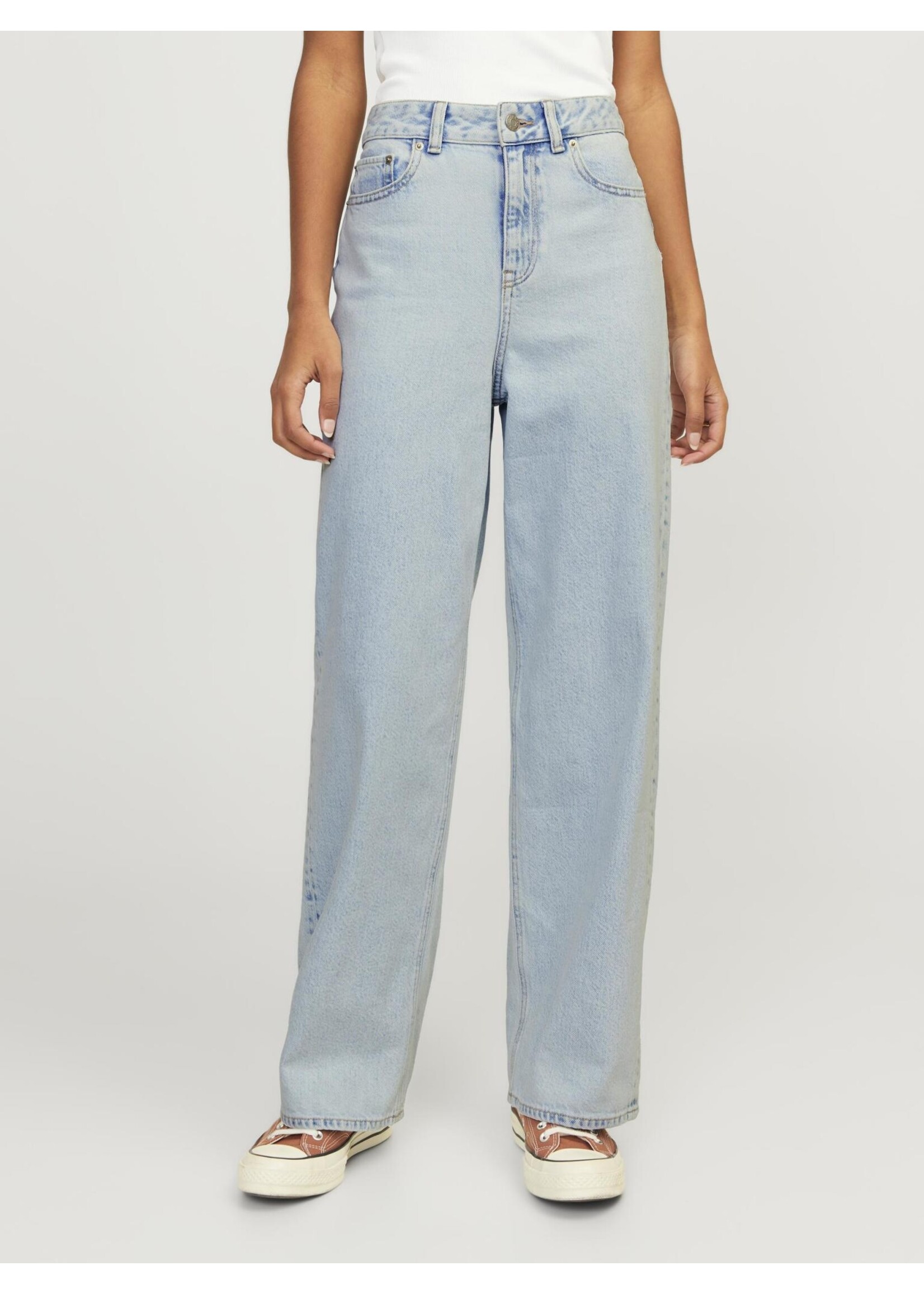 JXTOKYO WIDE HW JEANS R6084 - LIGHT BLUE DENIM