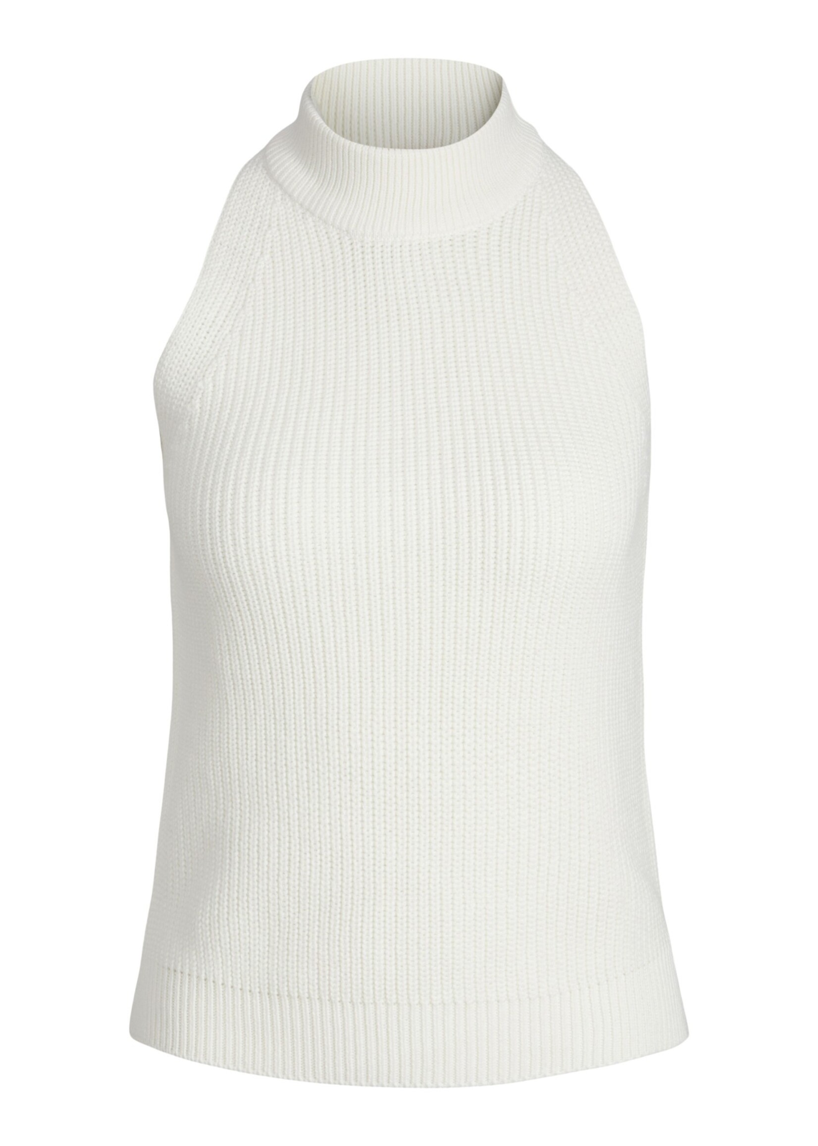 JJXX JXZITTA TWIST TOP KNIT - SNOW WHITE