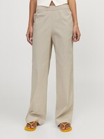 JJXX JXPOPPY LINEN HW PANT - FEATHER GRAY