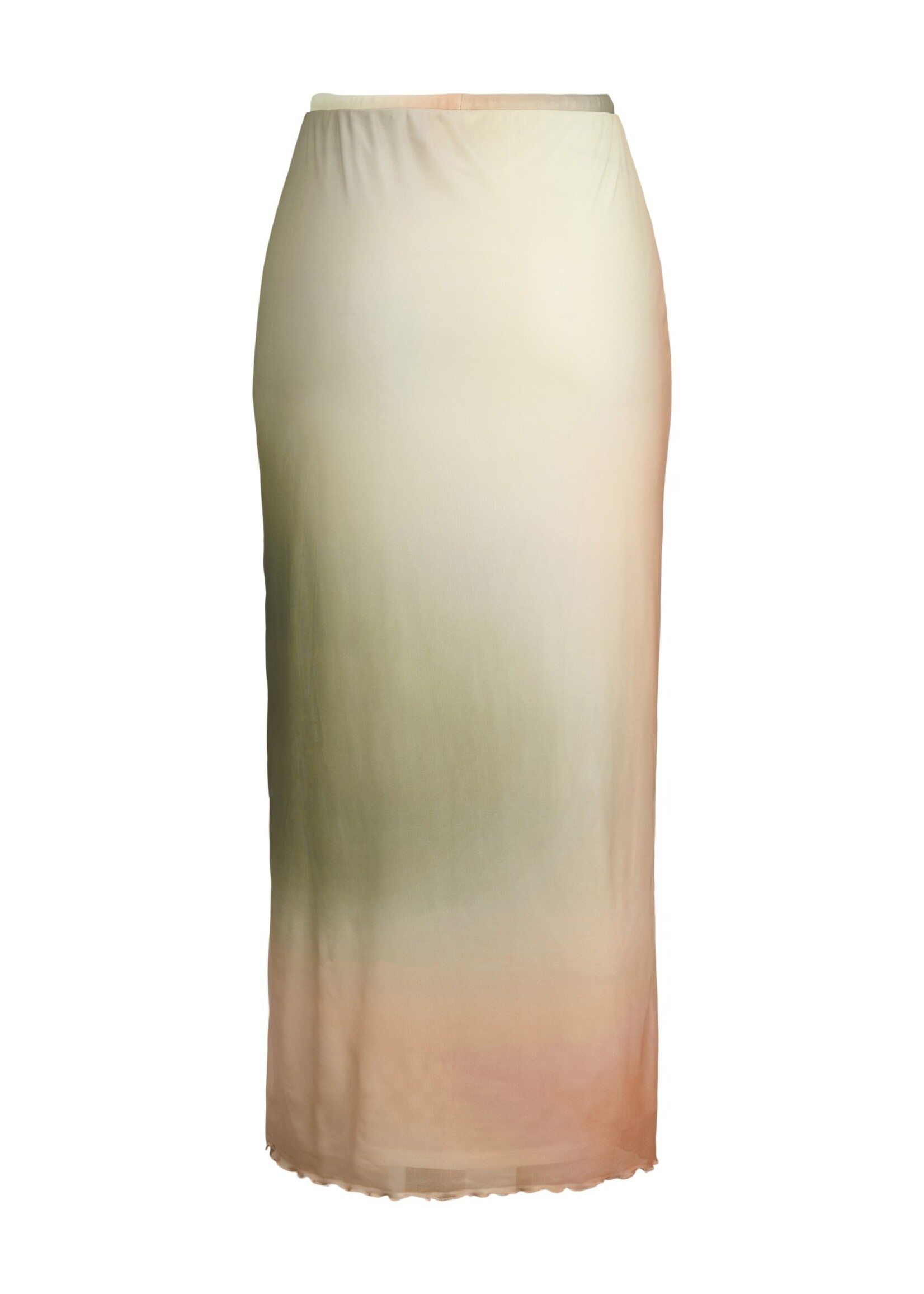 JJXX JXSAGE MESH MW SKIRT - SMALL BLUR PRINT