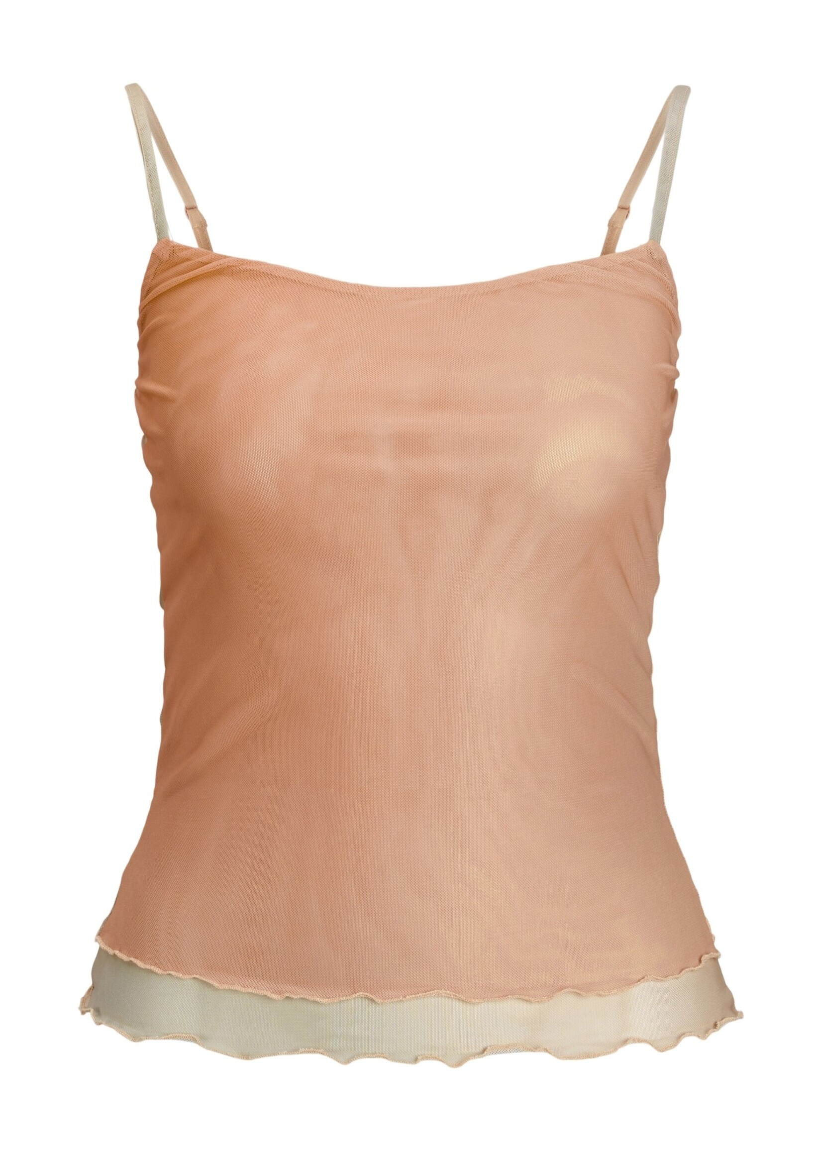 JJXX JXSAGE MESH TOP - MULCH