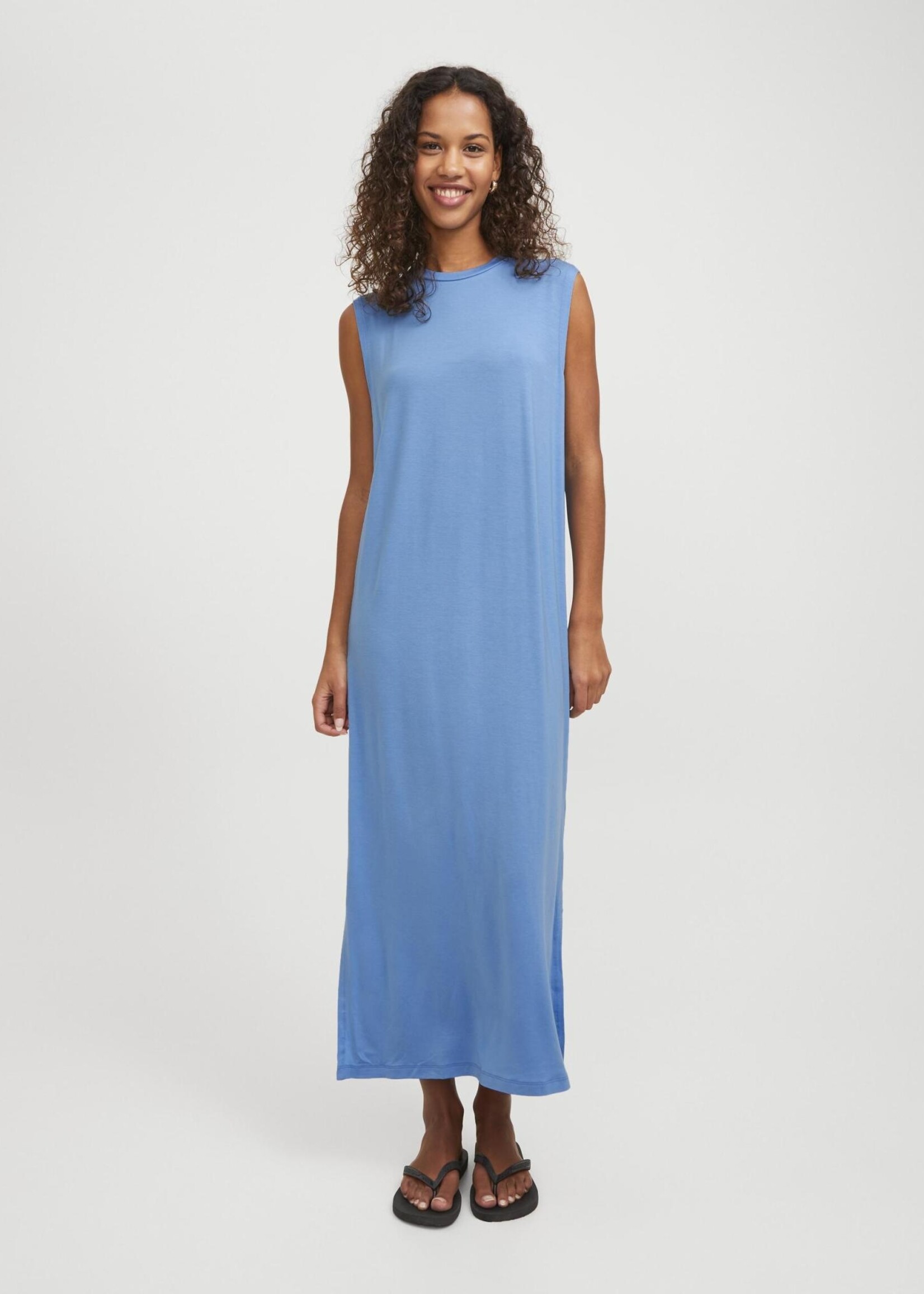 JJXX JXKELLY MIDI DRESS - SILVER LAKE BLUE