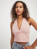 JJXX JXLORELEI HALTER TOP - SILVER PINK