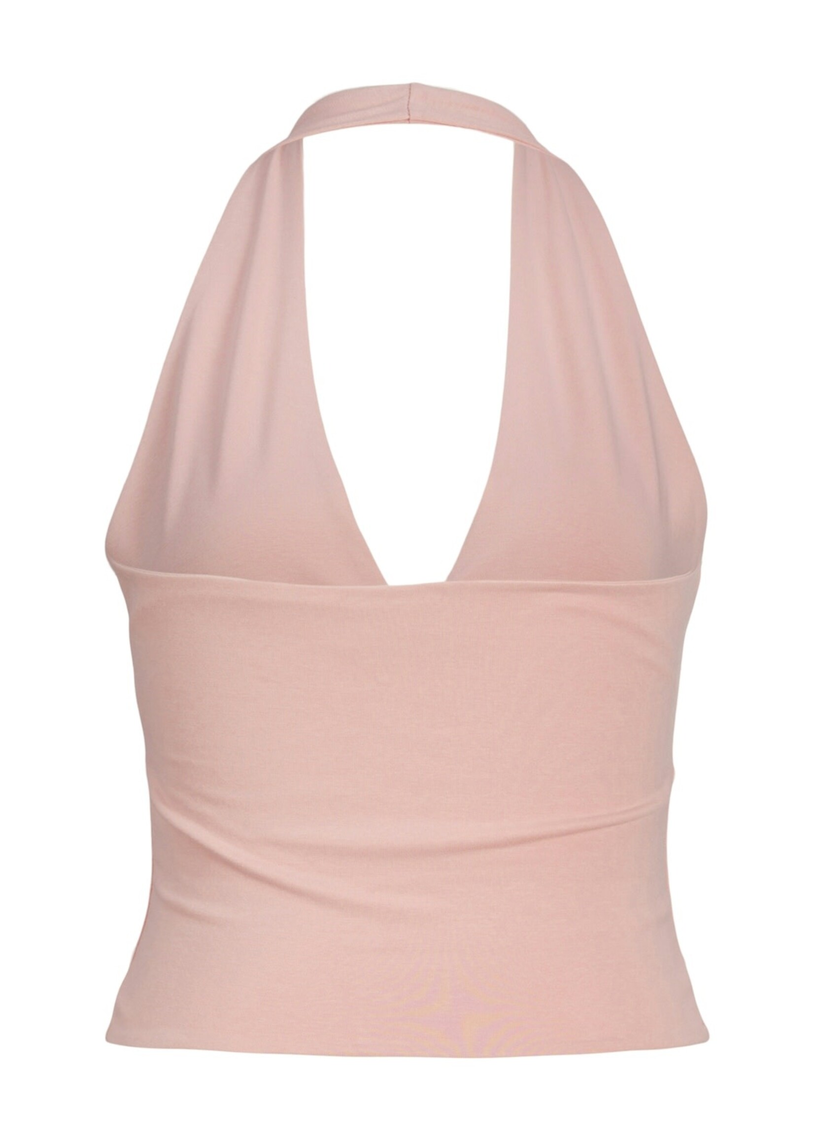 JXLORELEI HALTER TOP - SILVER PINK
