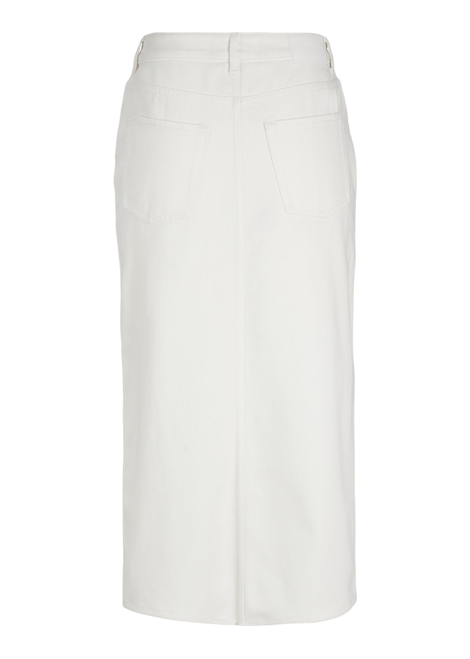 JJXX JXADYA LONG SKIRT HW - WHITE DENIM