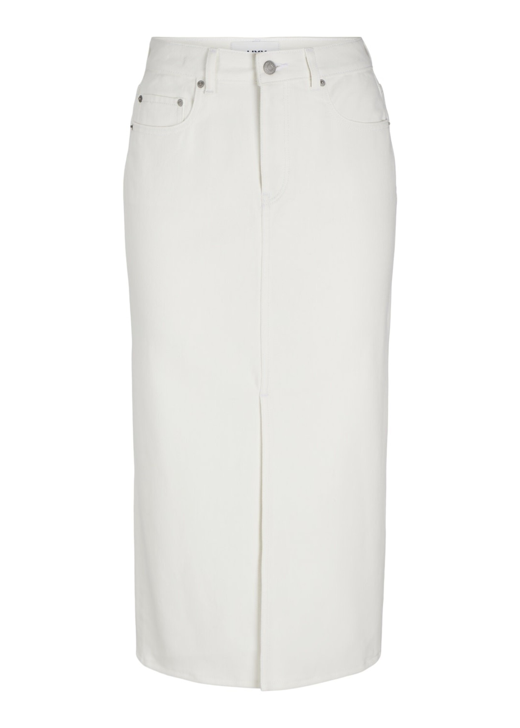 JJXX JXADYA LONG SKIRT HW - WHITE DENIM