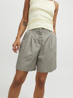 JJXX JXCIMBERLY LINEN HW SHORTS - FUNGI